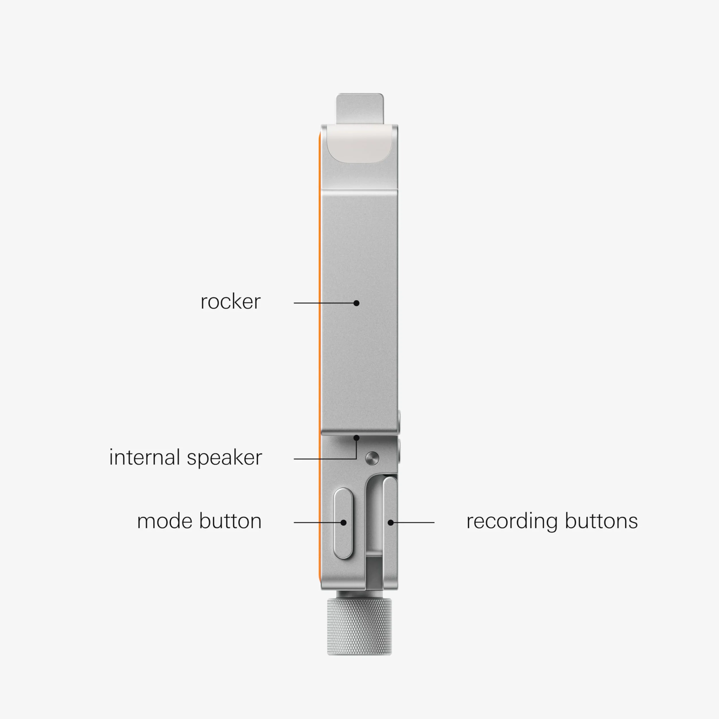 Teenage Engineering TP-7 (Enregistreur Portable, avec Interface Audio USB-C, Bluetooth, Microphone Interne, Haut-parleurs, 128 Go de mémoire, Interface Audio USB-C, 72 Heures d'autonomie)
