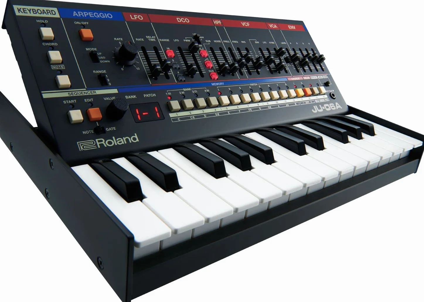 Module de sons JU-06A Roland, le son des années 1980