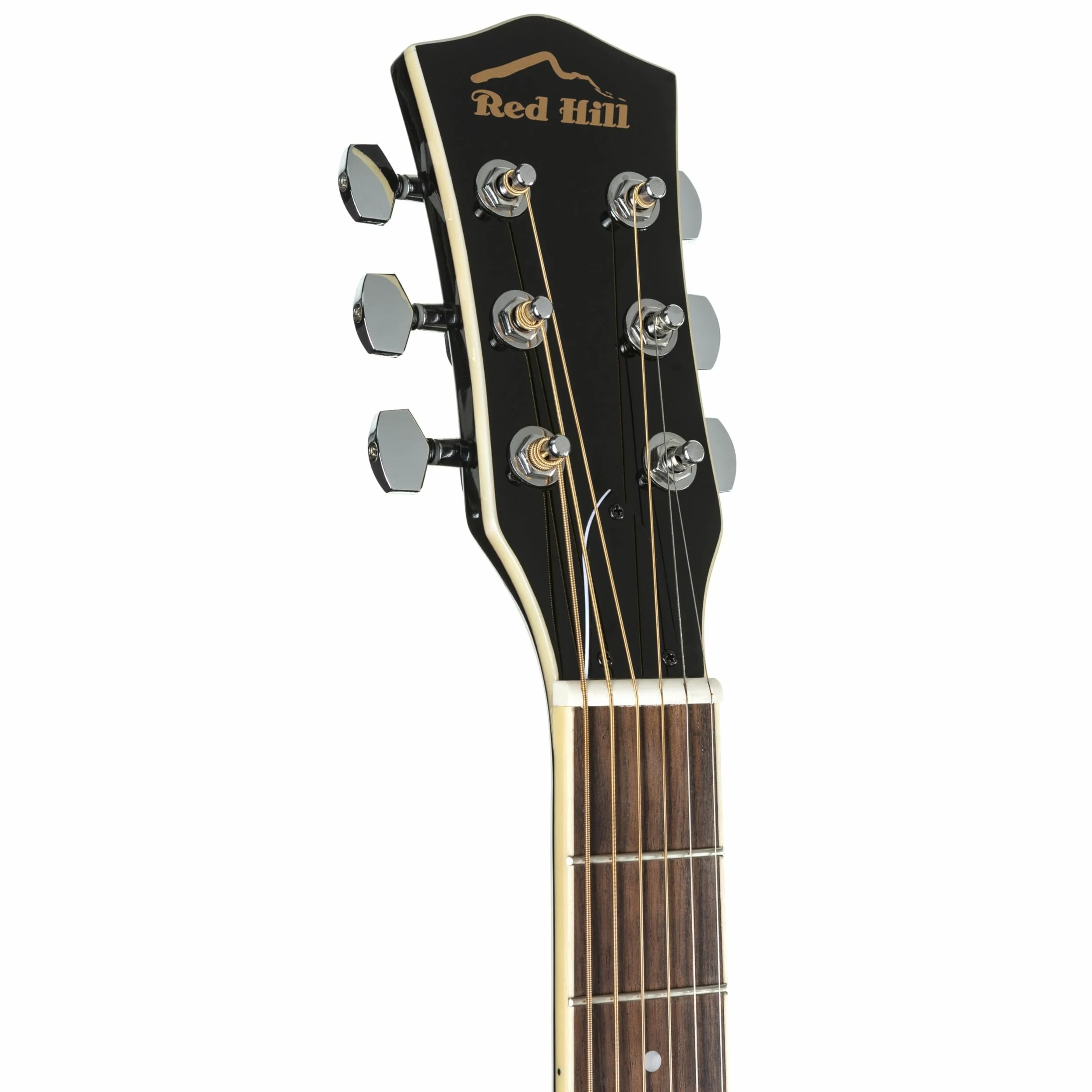 Red Hill Resonator Guitar Black - Dobro