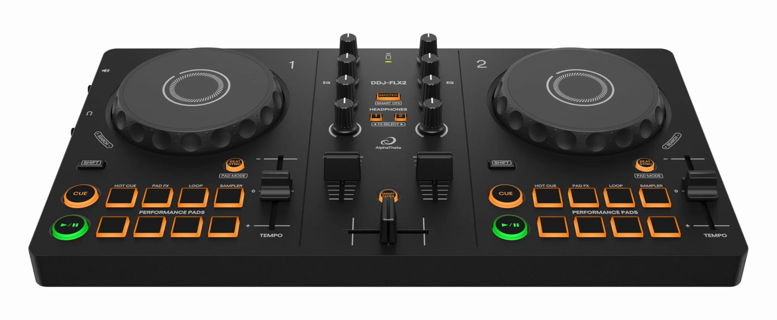 AlphaTheta Pioneer DJ DDJ-FLX2 Compact 2-canaux Contrôleur DJ