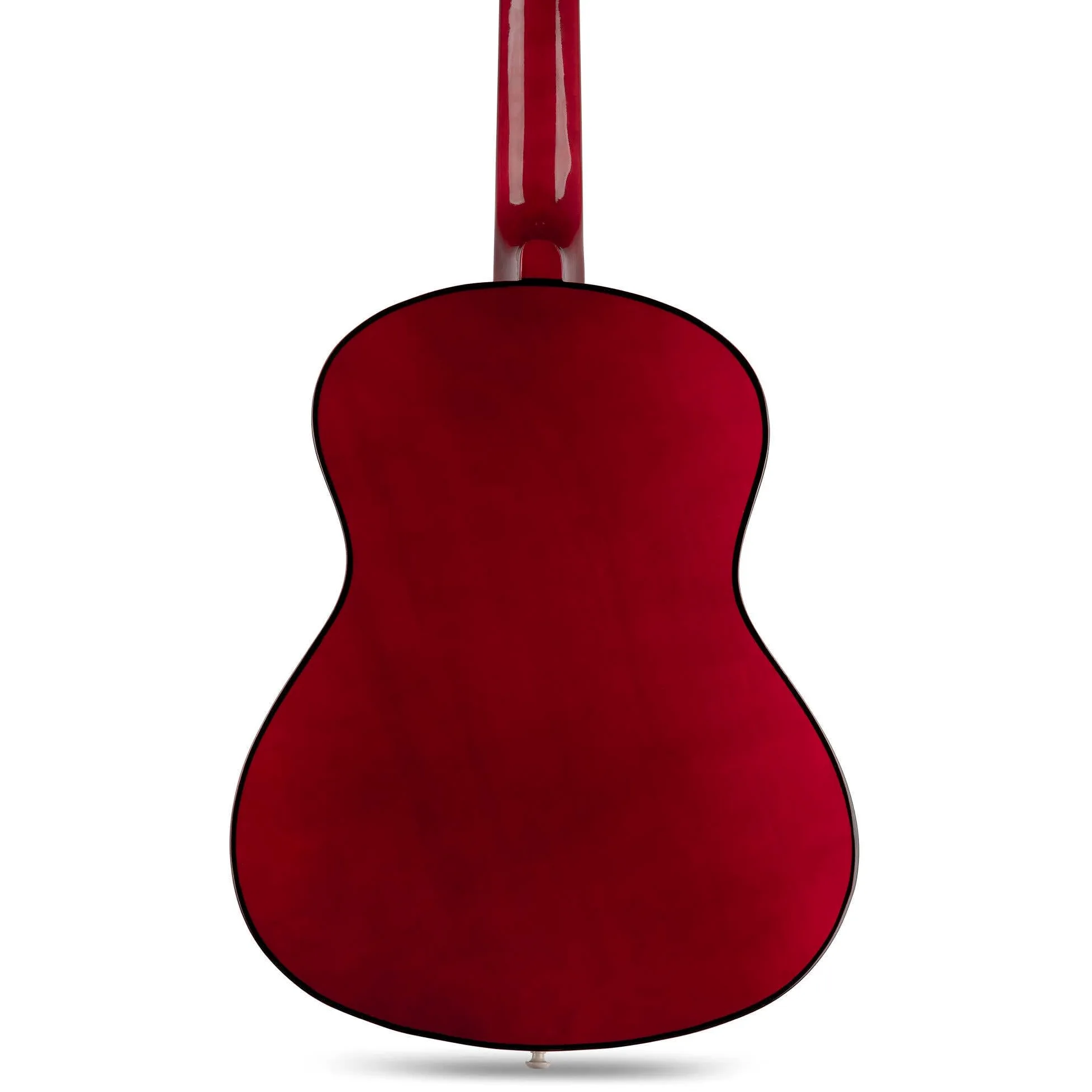 Max SoloArt Pack Guitare Classique Junior 3/4 - Sunburst, Cordes en Nylon, 8 à 12 ans, Sac de Transport, Médiators, Sangle, Support Guitare, un Cadeau pour Enfants Idéal pour Débuter la Guitare