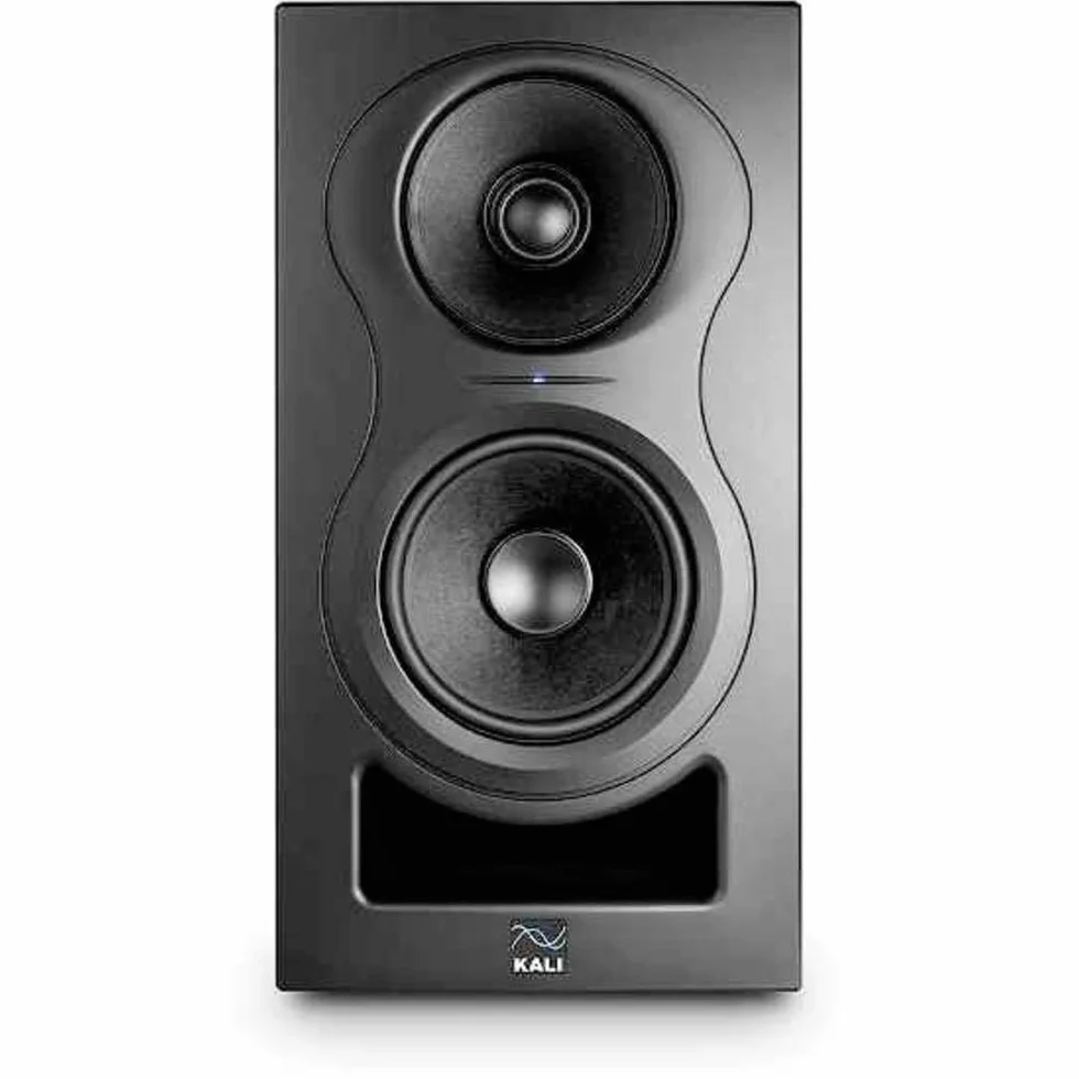 Kali Audio in-5 Moniteur de proximité, Haut-Parleur de Studio (système à 3 Voies avec Tweeter/médium coaxial, avec système Bass-Reflex sophistiqué, Son Transparent et à Faible Distorsion), Noir