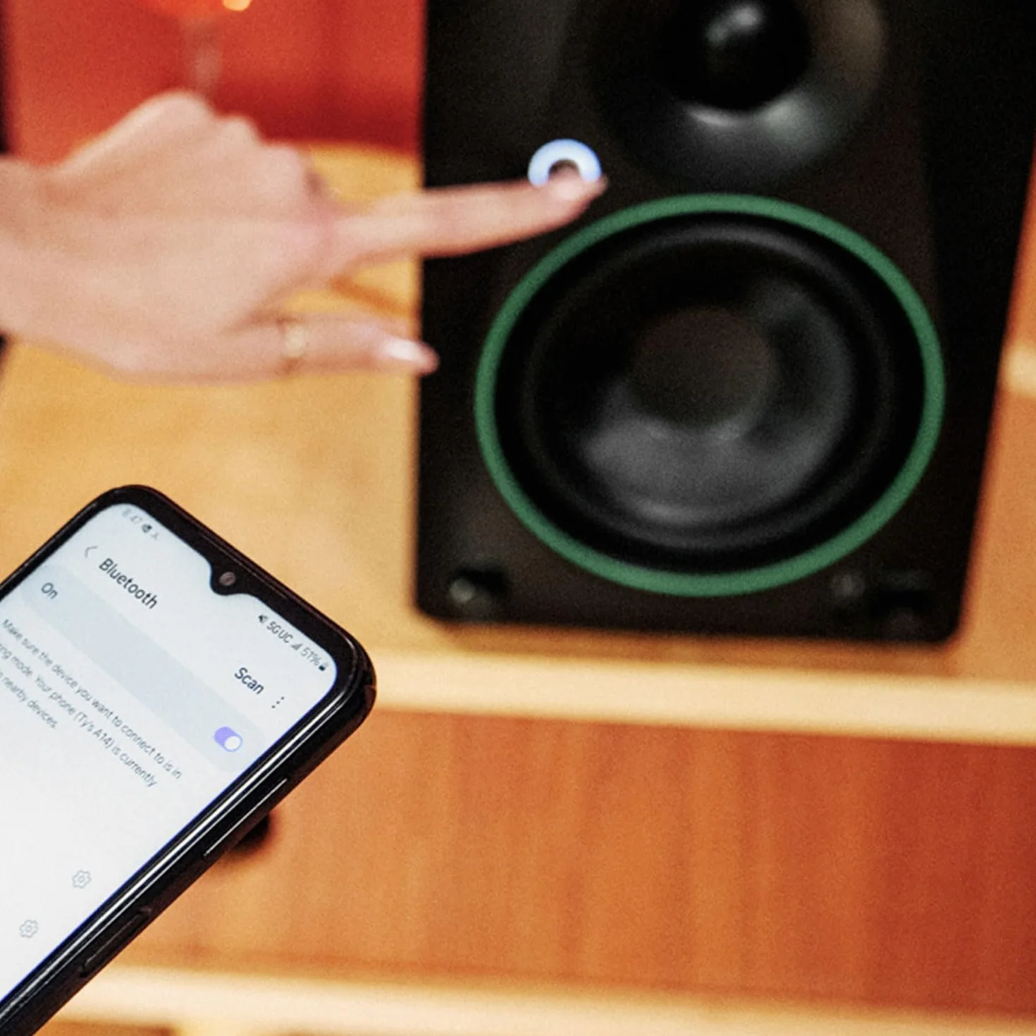 Mackie CR3.5BT Moniteur de studio actif 2 voies haut-parleur Bluetooth avec 2 câbles jack Keepdrum