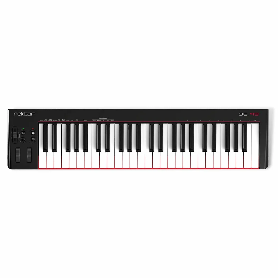 Nektar SE49 Contrôleur de clavier MIDI USB avec intégration Nektar DAW