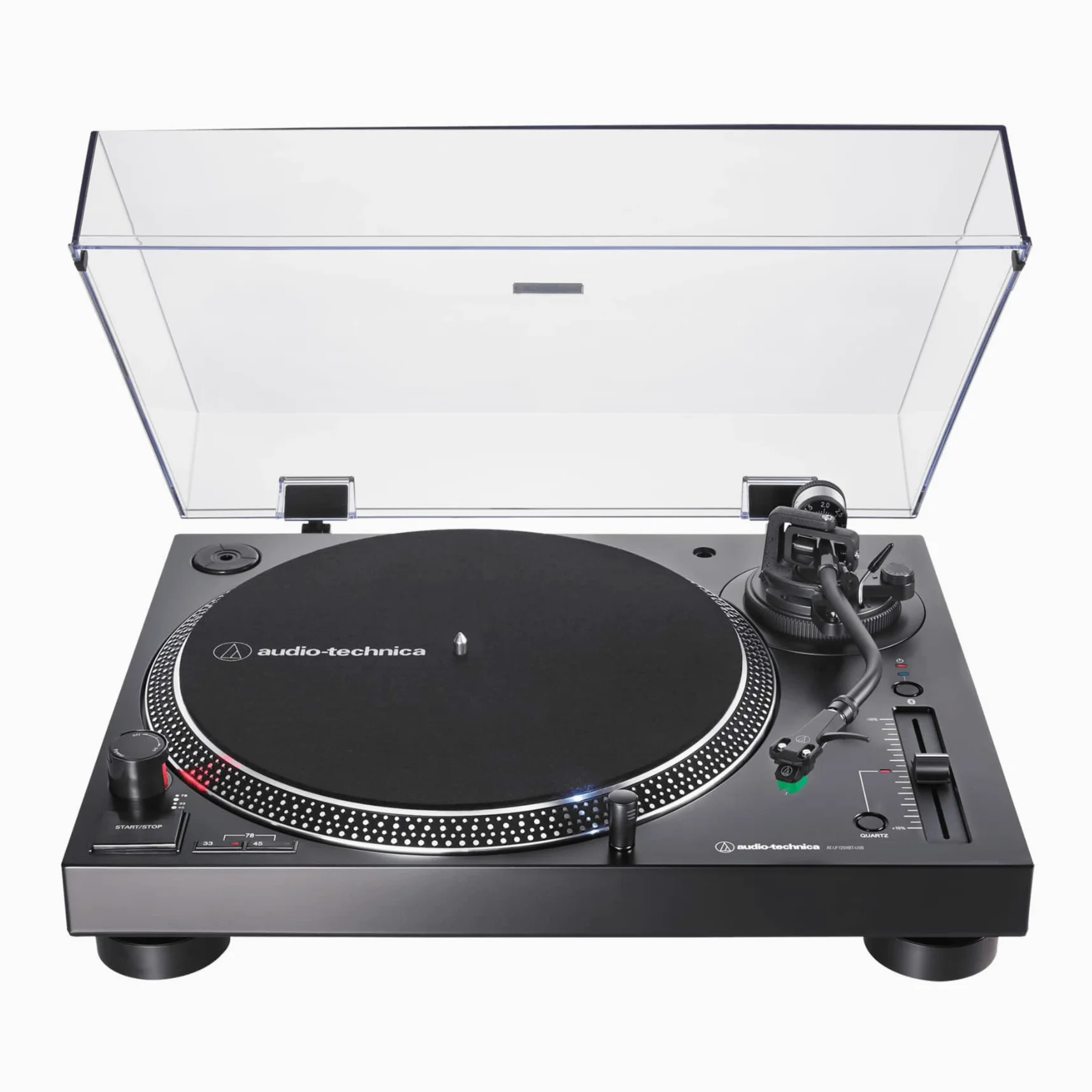 Audio-Technica AT-LP120XBT-USB-BK Wireless Direct-Drive Turntable, Black