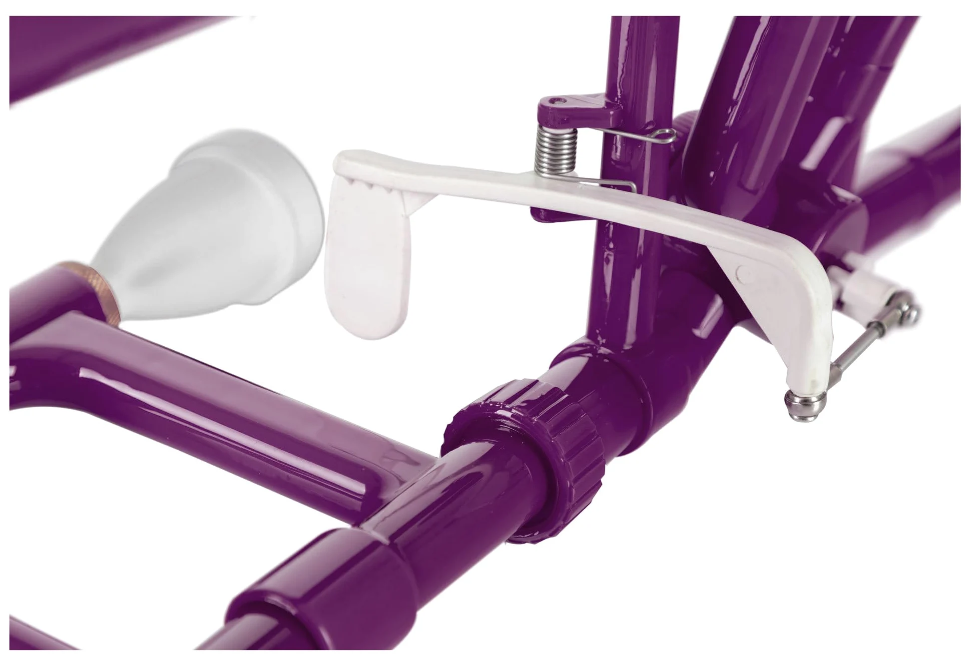 Classic Cantabile MardiBrass Trombone Quart en ABS plastique - Accord Bb/F - Coulisse en fibre de verre - 850g léger - Perçage : 13,9 mm - avec embouchure et housse - violet