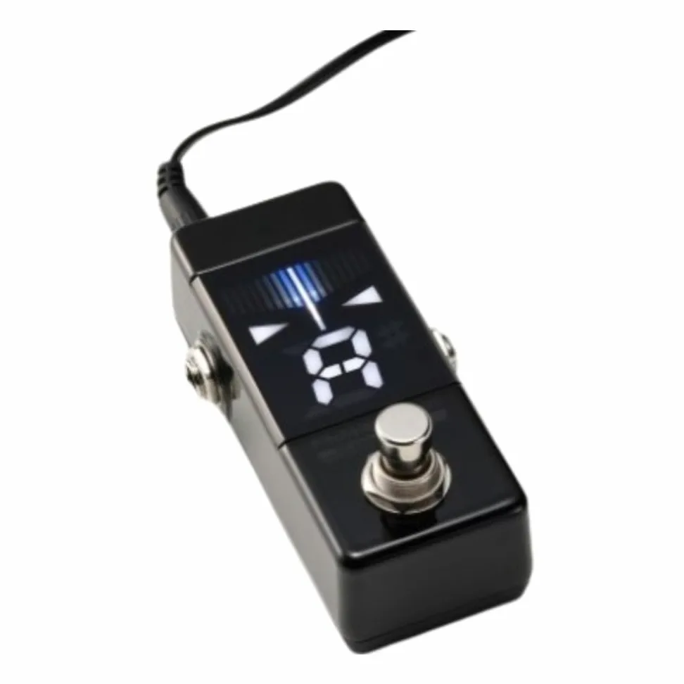 Korg - PB-X-MINI Pitchblack X Series - Chromatic Guitar/Bass Pedal Mini Tuner - Black