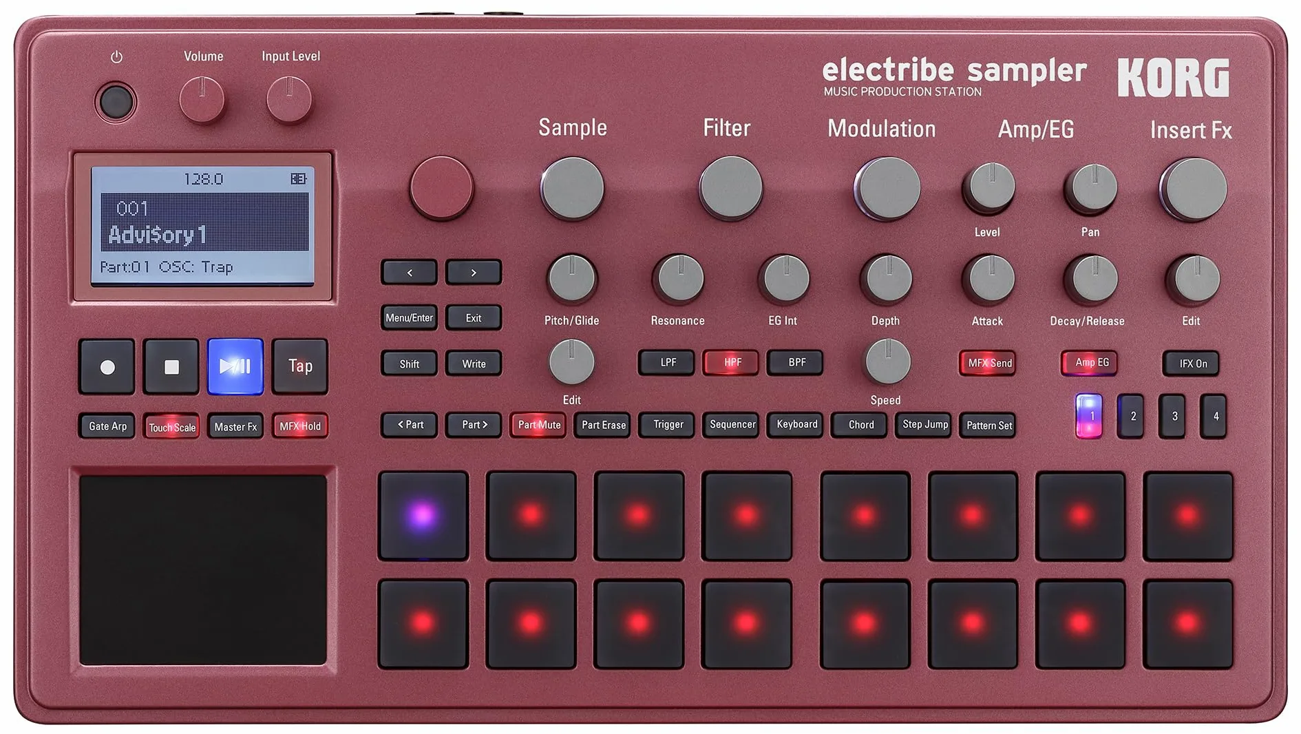 Korg ESX2 Electribe Sampler Production Station - Rouge