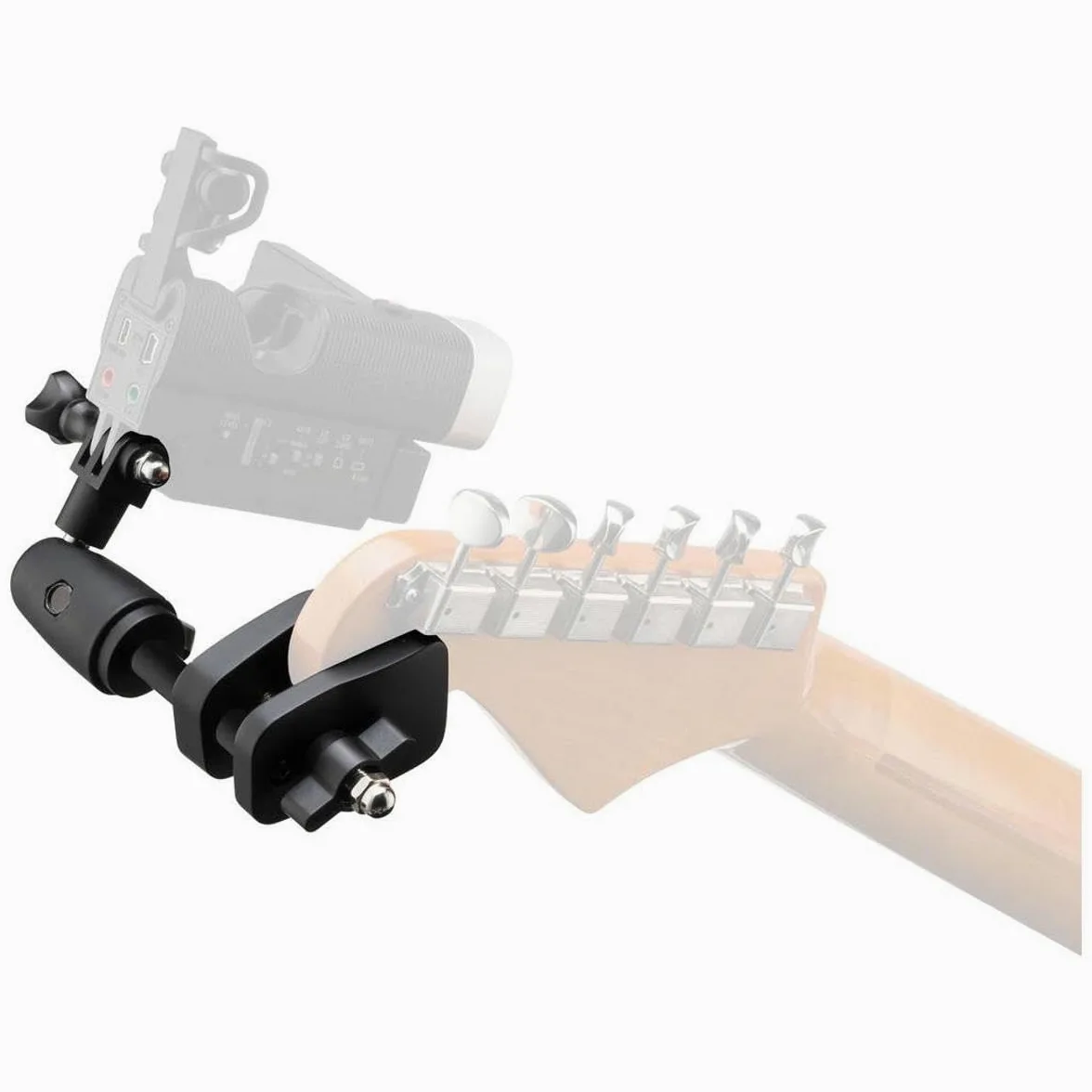 Zoom - GHM-1 - Support pince sur tête de guitare pour Q2n-4K et Q8