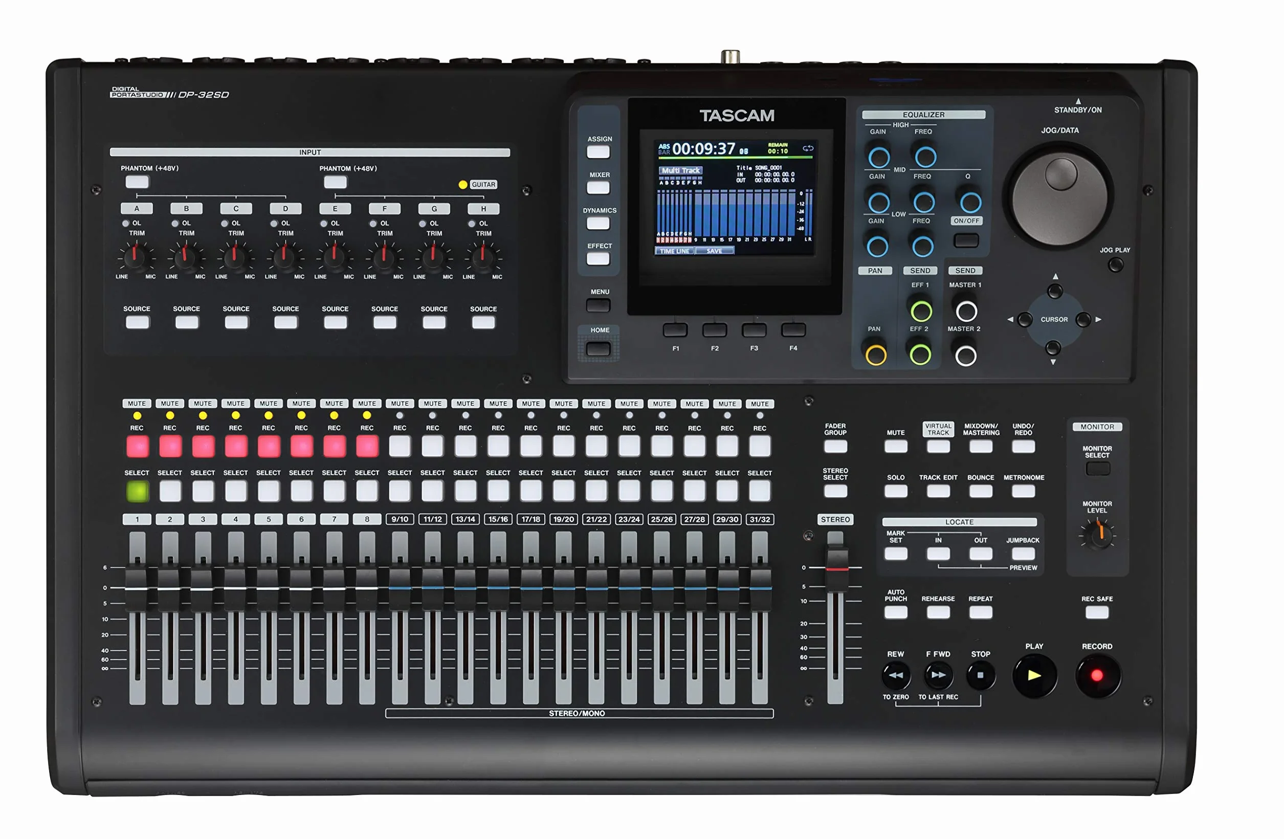 Tascam DP-32SD – Portastudio numérique 32 pistes
