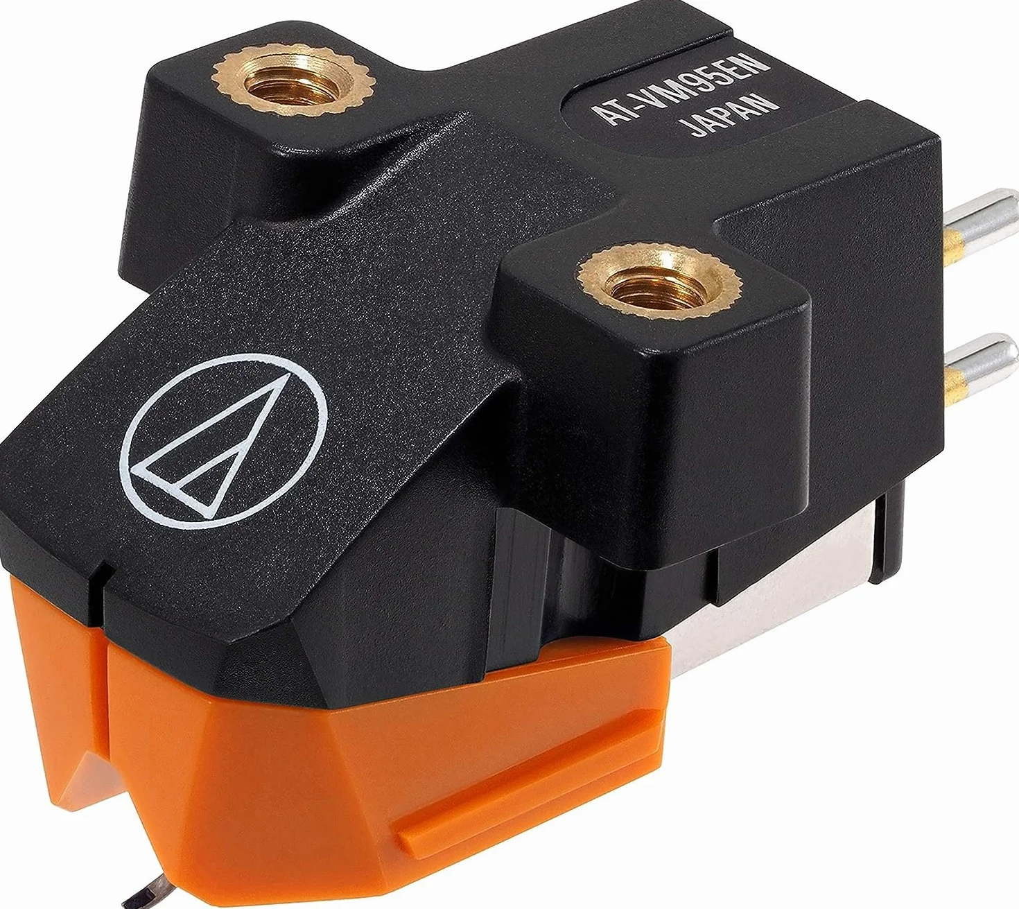 Audio-Technica AT-VM95EN Cellule Stéréo Elliptique Nude Série VM95 Orange