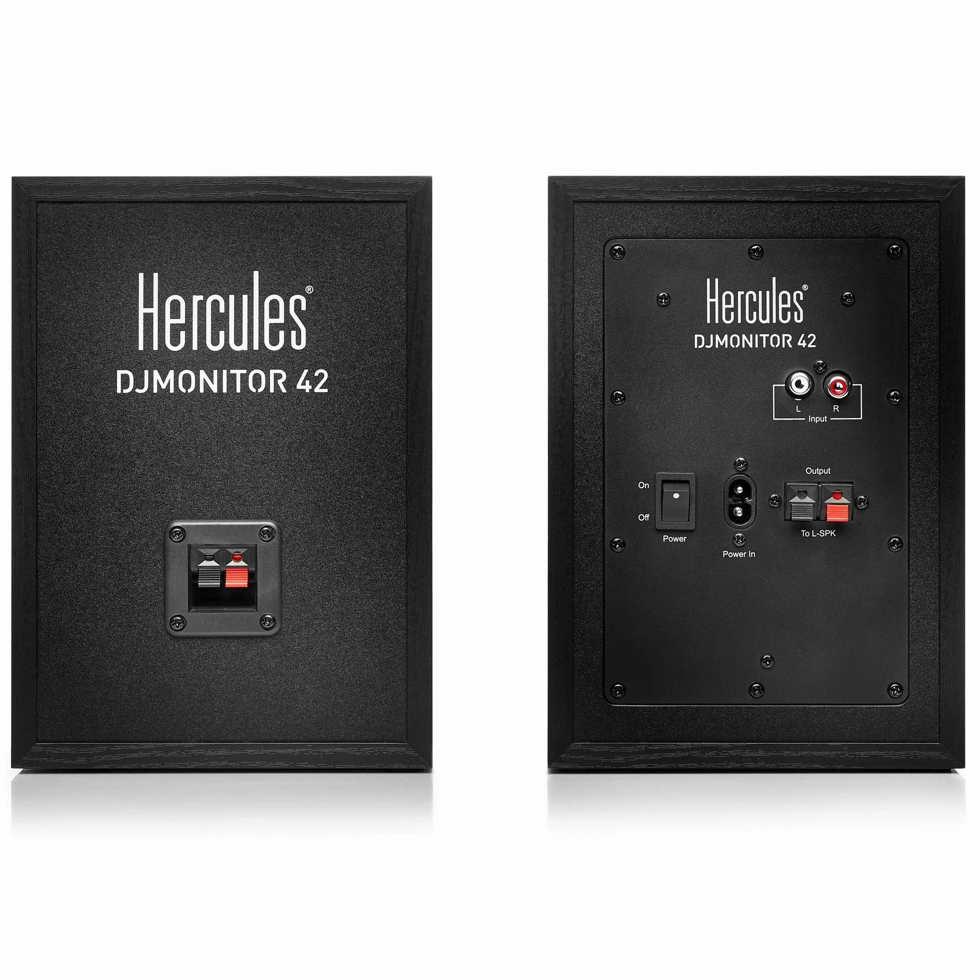 Hercules DJMonitor 42 - 2 enceintes de monitoring actives de 20 watts RMS