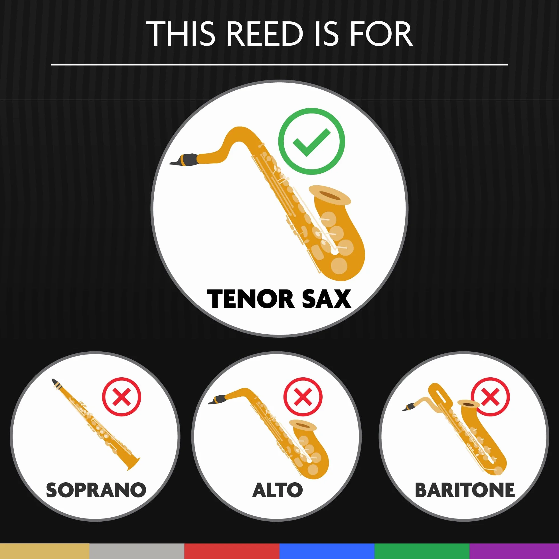 Légère Reeds - Anche Pour Saxophone Ténor, Signature, Force 2.75 (TSG2.75) - Anche Synthétique Haut de Gamme Pour Bois