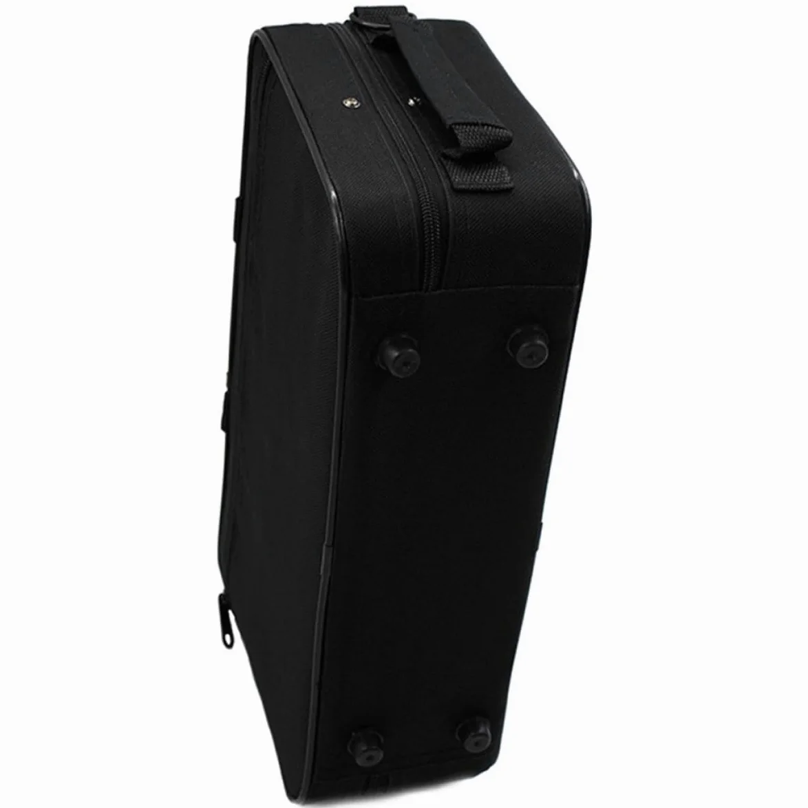 Boîte de Rangement Absorption des Chocs pour Clarinette en Tissu Oxford Noir, Grosse Capacité Paquet Portable Élégant et Transport Facile en Déplacement pour Accessoires
