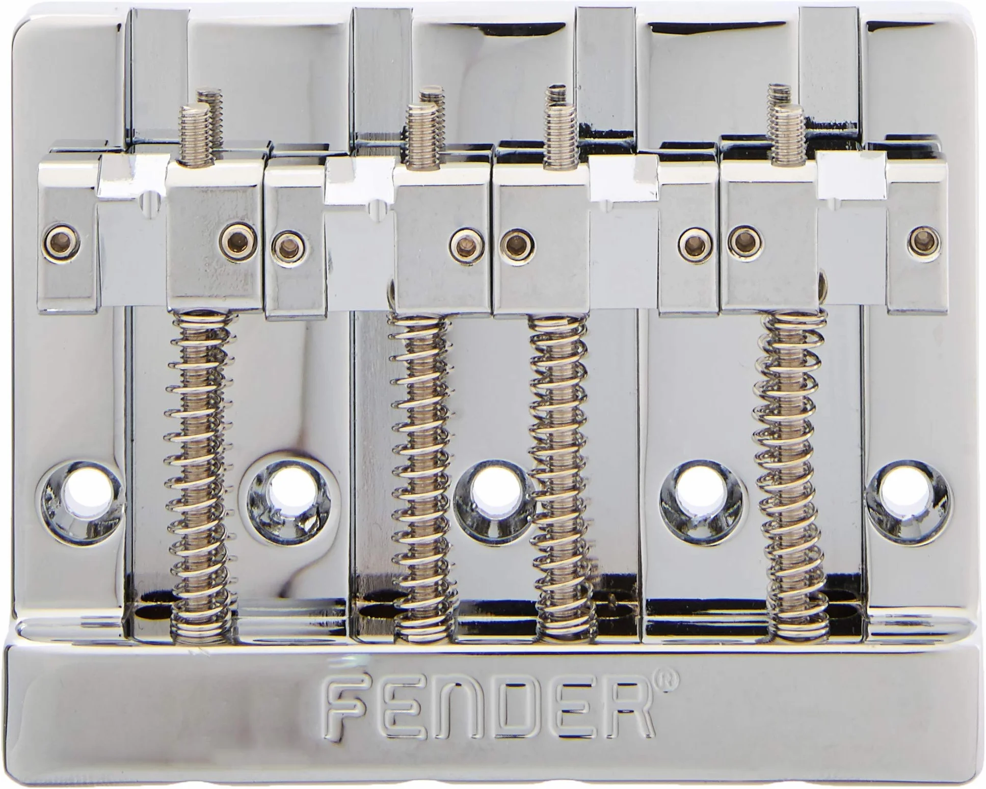 Fender Fender HiMass 4-String Bass Bridge Assembly With Brass Saddles