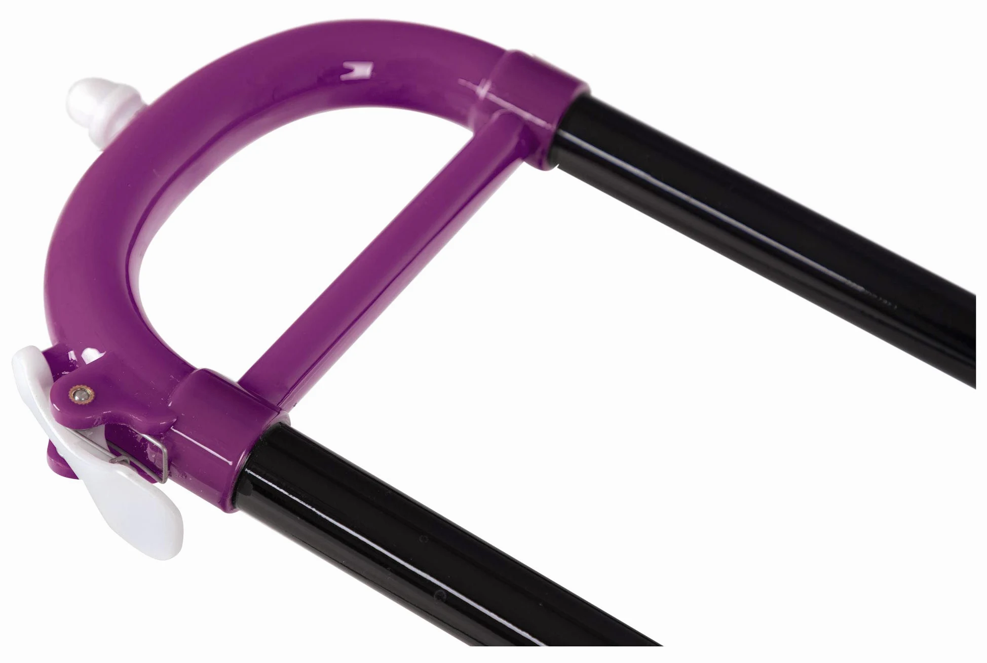 Classic Cantabile MardiBrass Trombone Quart en ABS plastique - Accord Bb/F - Coulisse en fibre de verre - 850g léger - Perçage : 13,9 mm - avec embouchure et housse - violet