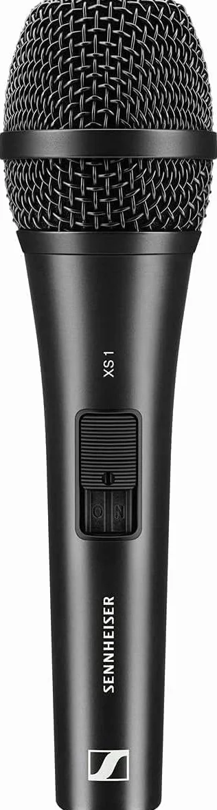 Sennheiser XS 1, Micro Main Dynamique Professionnel à la qualité de Son exceptionnelle, très Robuste, pour Les chanteurs et Les présentateurs - Noir (507487)