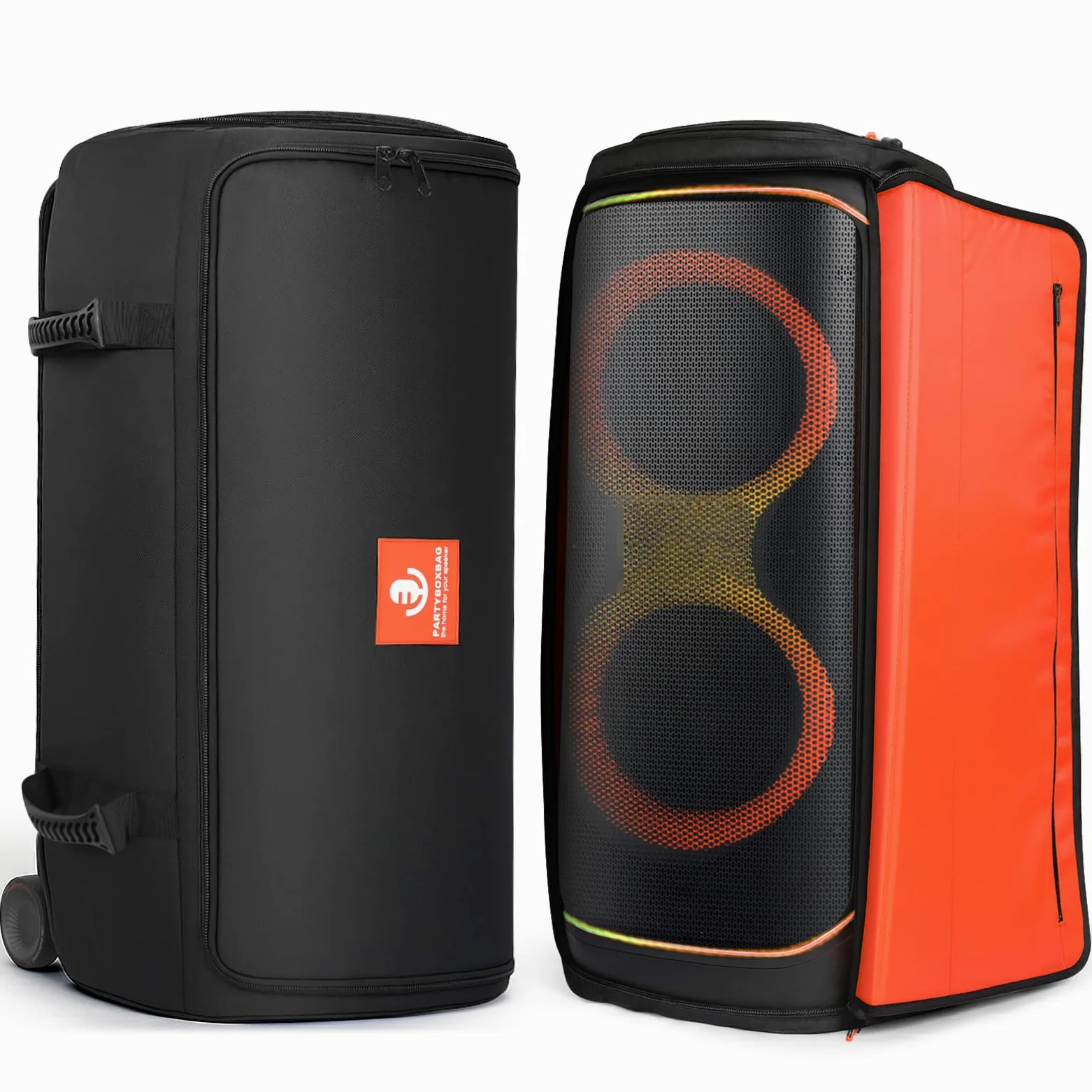 Étui de protection de voyage pour haut-parleur compatible avec JBL PartyBox 720, sac de rangement pour haut-parleur portable pour voyage en plein air