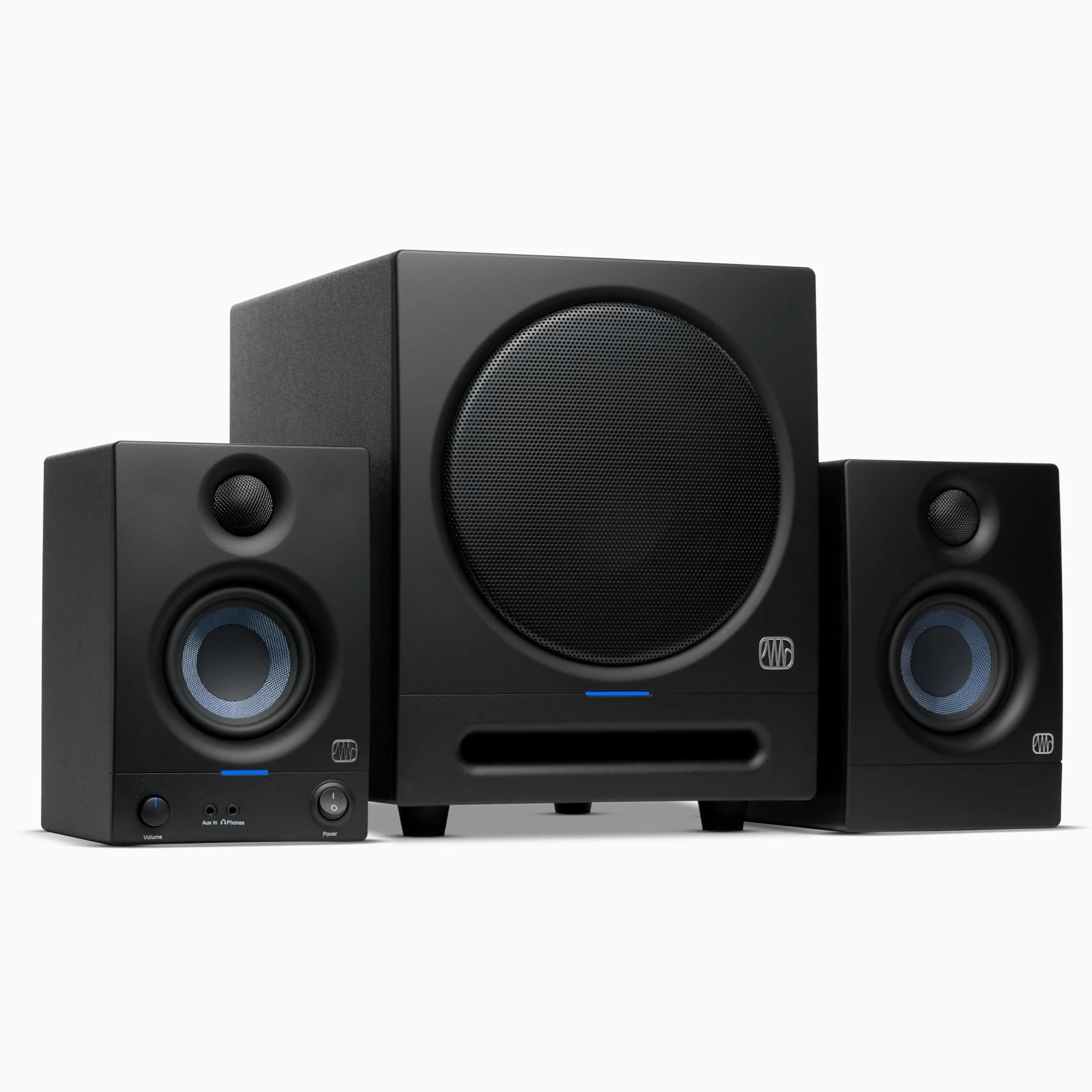 PreSonus Eris E3.5, Enceintes de Monitoring Studio, Paire, 3.5 ", 2 Voies, Multimédia Haute Définition