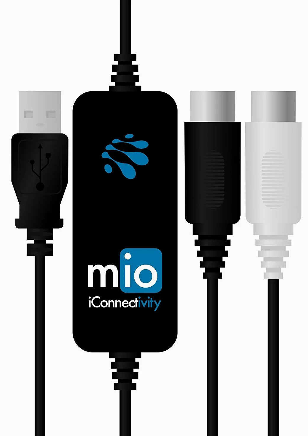 ICONNECTIVITY IMIO Interface Midi pour Mac/Pc Noir