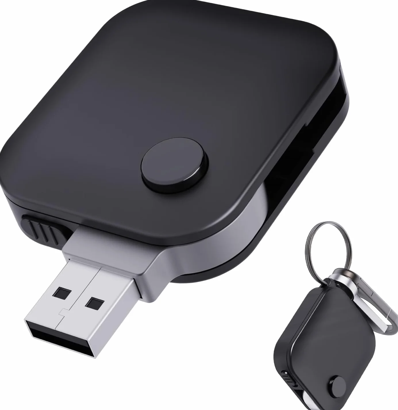 Enregistreur Vocal numérique de 128 Go - Enregistreur Audio Portable avec Effacement du Bruit, Activation vocale, Enregistrement Ultra Net, Lecture intégrée et Rechargeable Via USB, idéal
