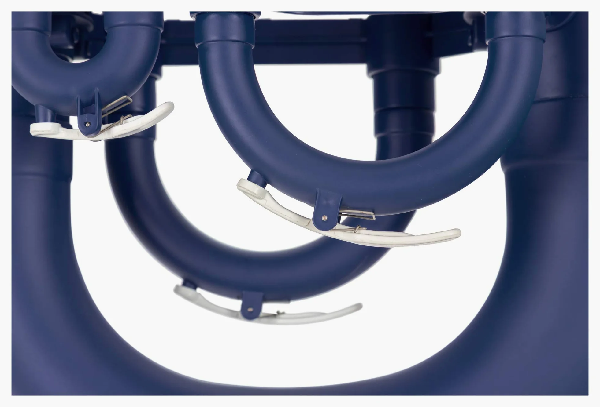 Classic Cantabile MardiBrass Euphonium Bb en plastique - 4 pistons en aluminium - seulement 2,2 kg - avec embouchure et housse - bleu mat