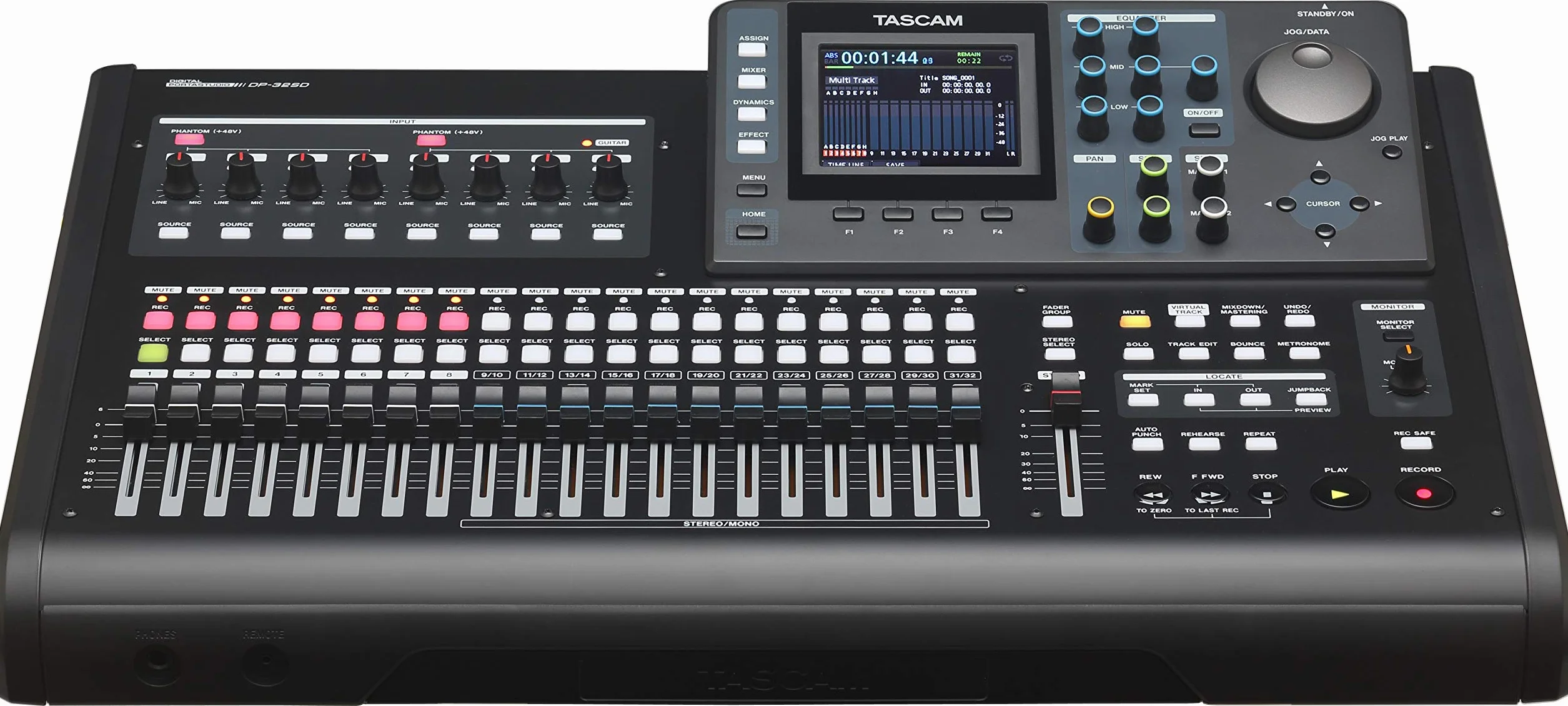 Tascam DP-32SD – Portastudio numérique 32 pistes