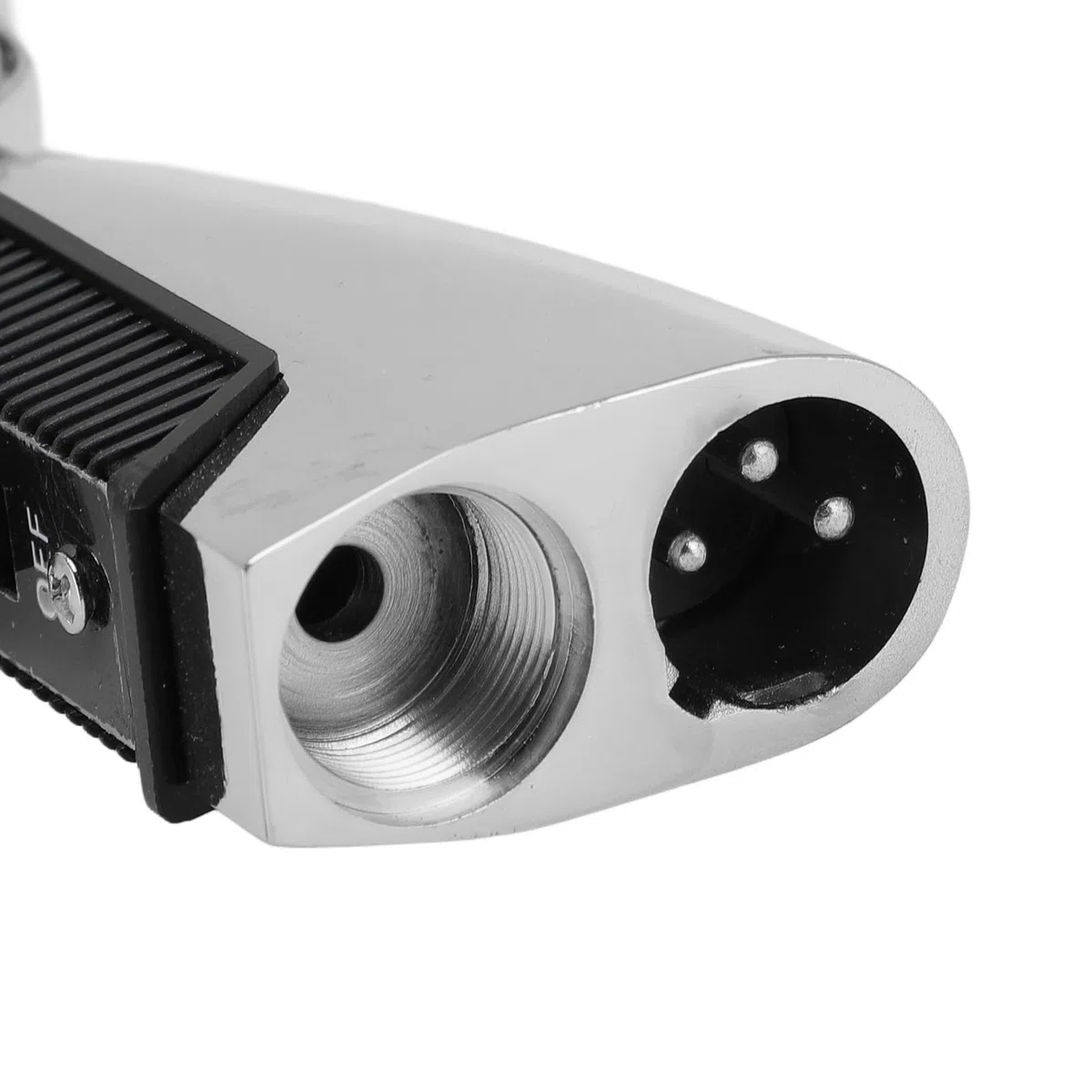 Microphone Vintage, Microphone Professionnel pour le Chant, Support Rotatif à Tension Automatique en Alliage de Zinc, Microphone Vocal Dynamique Rétro (SILVER)