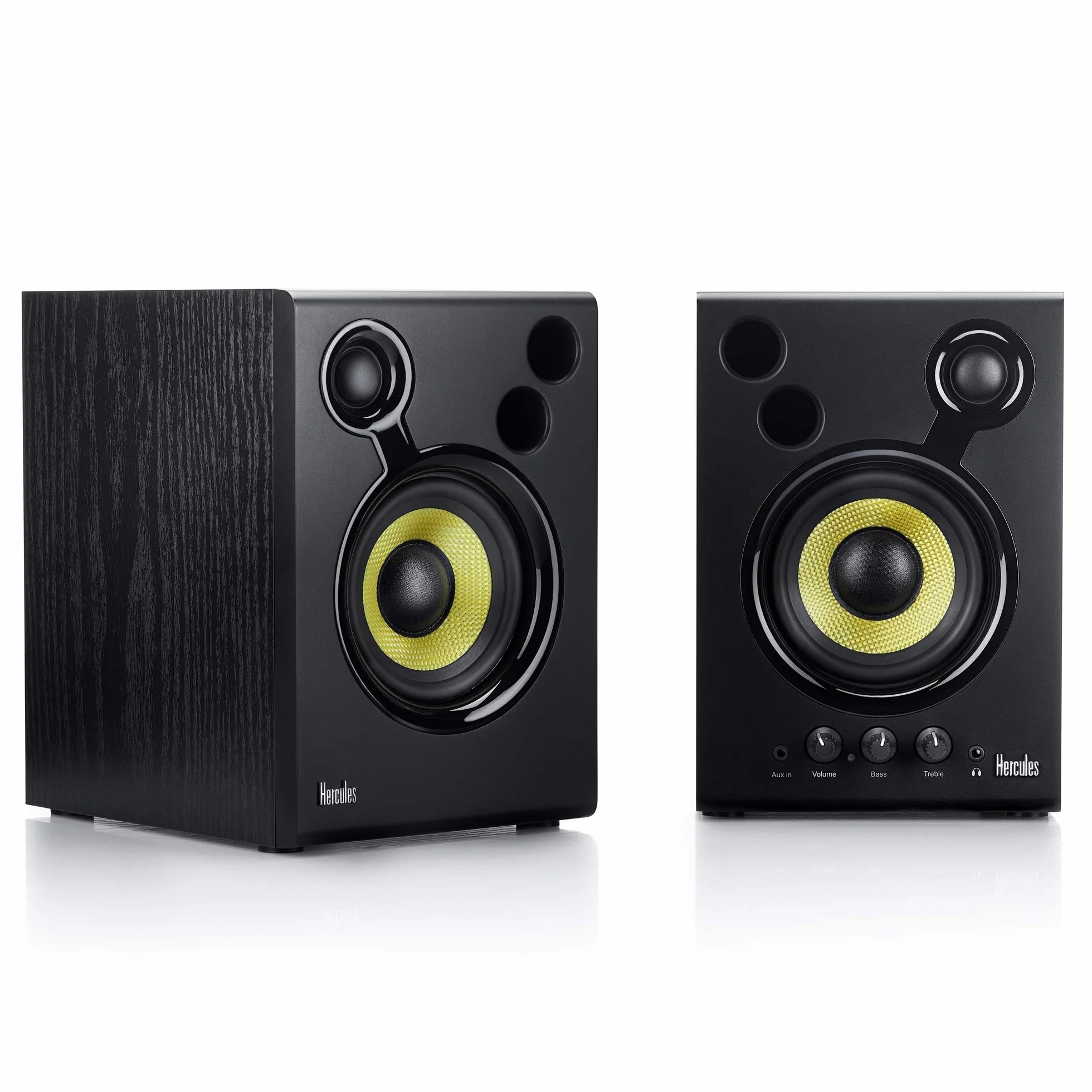 Hercules DJMonitor 42 - 2 enceintes de monitoring actives de 20 watts RMS