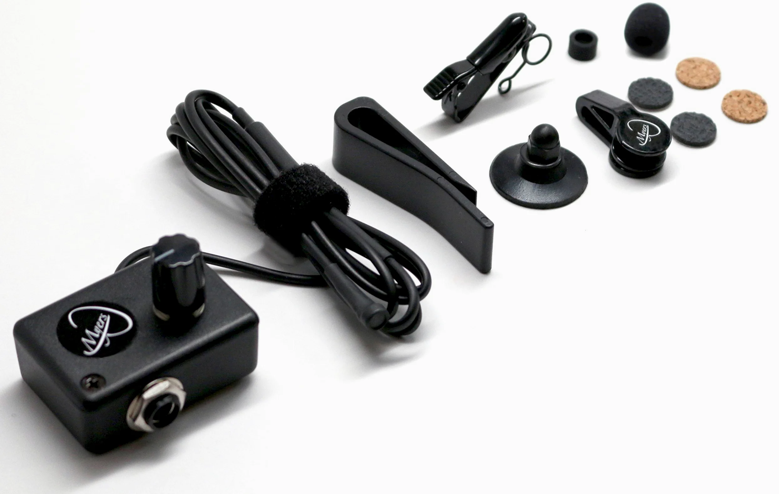 La Plume Mic pour F-style Mandoline avec Flexible Micro Cou D'oie par Myers Pickups