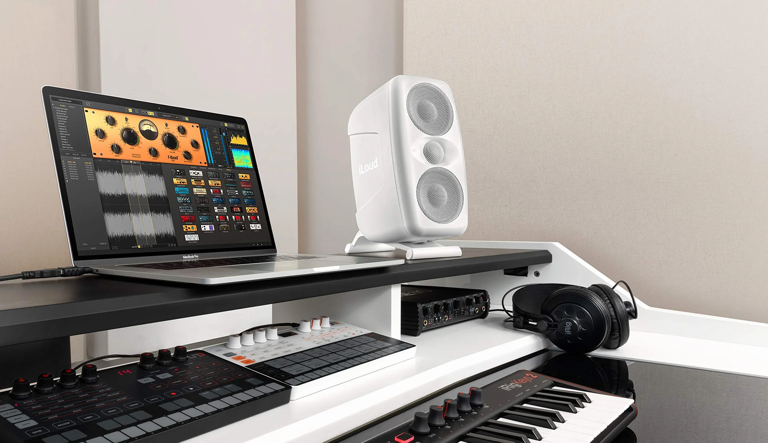 iLoud MTM - Moniteur de studio compact haute résolution, Blanc