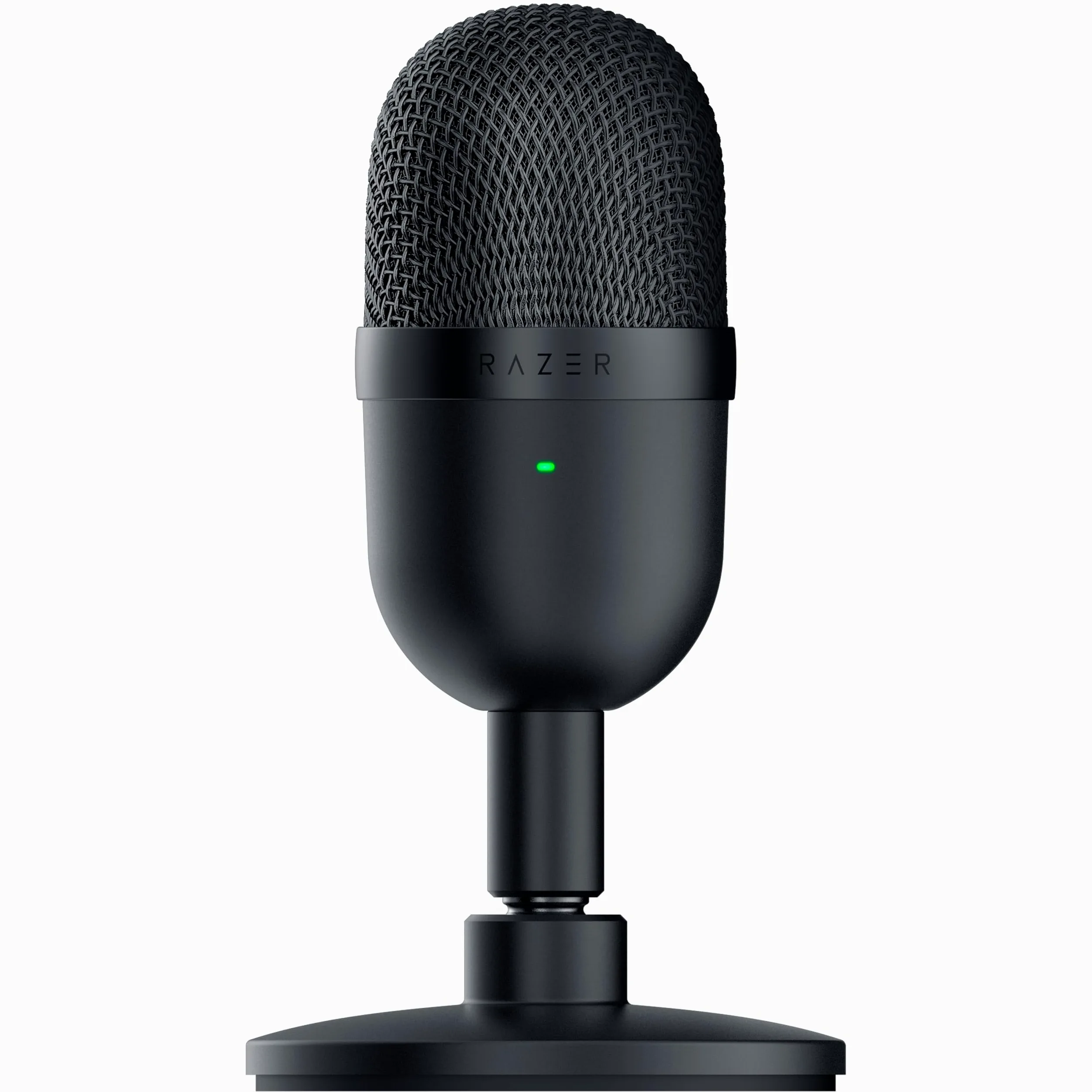 Razer Seiren Mini - Microphone à condensateur USB pour Le Streaming (Compact avec directivité supercardioïde, Support inclinable, Amortisseur de Chocs intégré) Noir