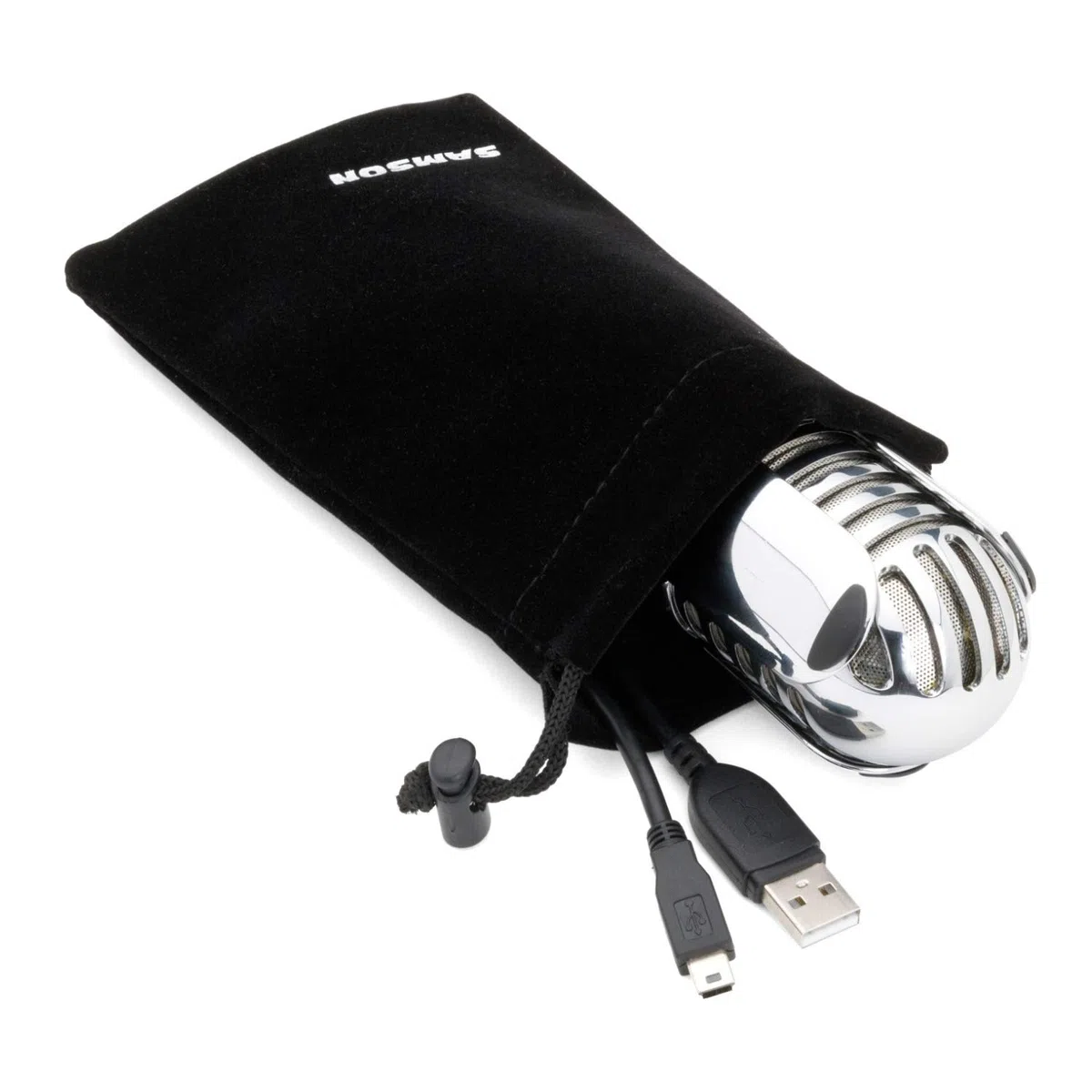 Samson Meteor Mic Microphone à condensateur USB cardioïde Chromé