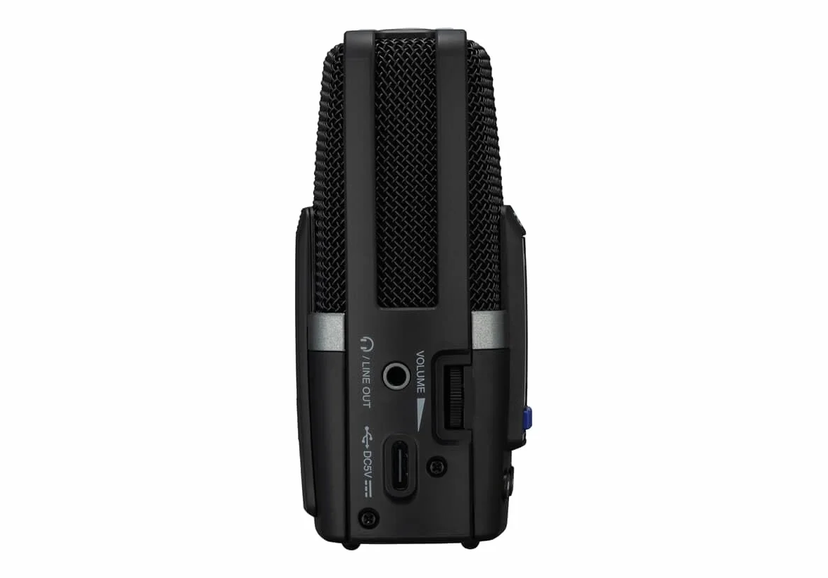 Zoom - H2essential - Enregistreur 4 Pistes 32 Bits à Virgule Flottante - 2 Capsules unidirectionnelles et Une Capsule bidirectionnelle - dictaphone Noir