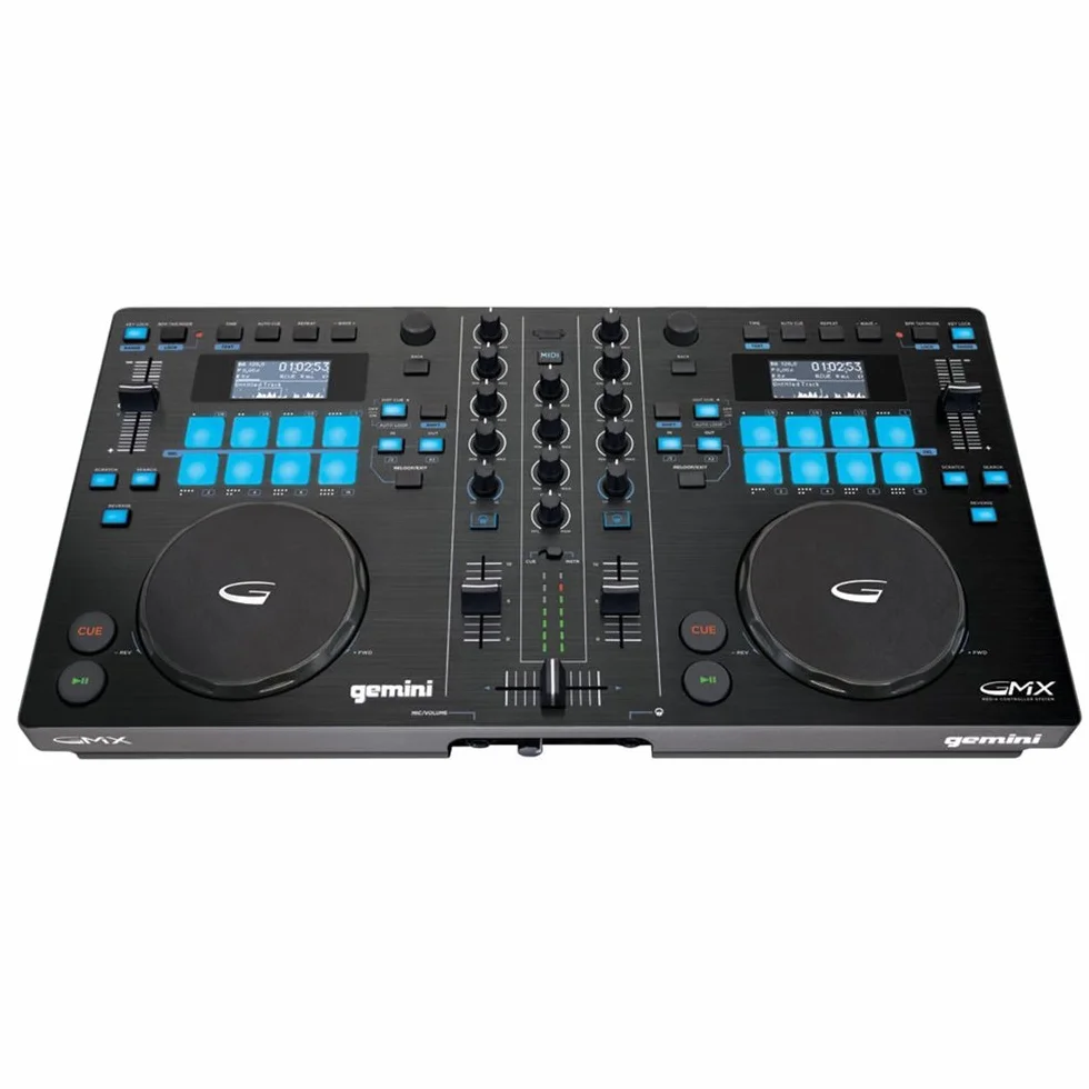 Gemini GMX – Contrôleur DJ Midi autonome USB