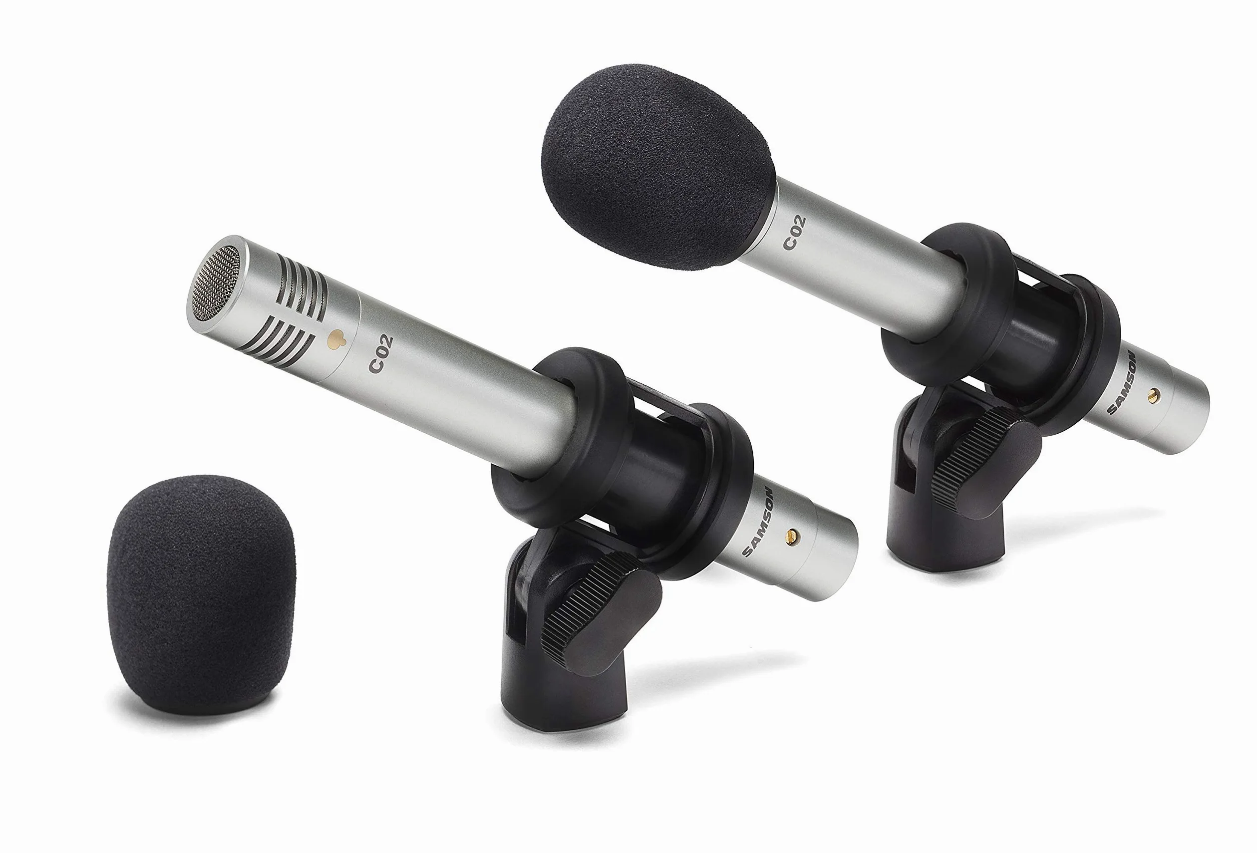 Samson SAC02 Paire de Microphones à condensateur