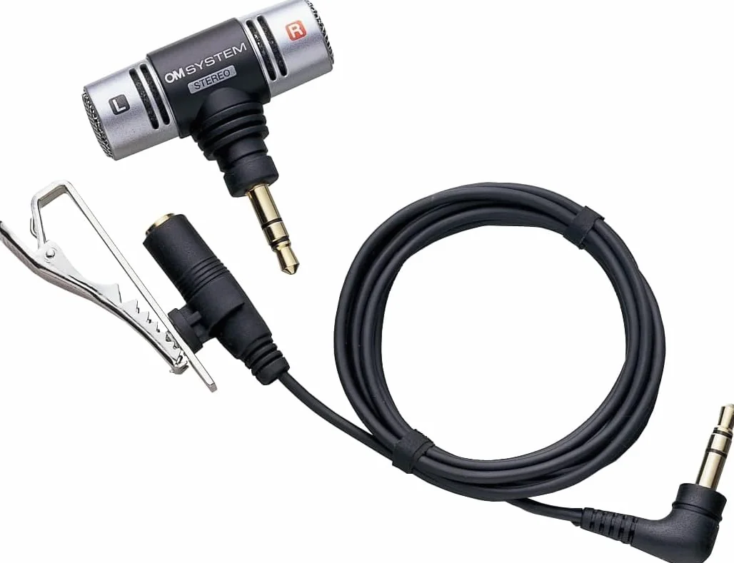 Om System ME-51 S Microphone stéréo Enregistreur Vocal numérique (Type T) - Convient pour Les séries WS/DM d'Olympus pour des enregistrements de Haute qualité