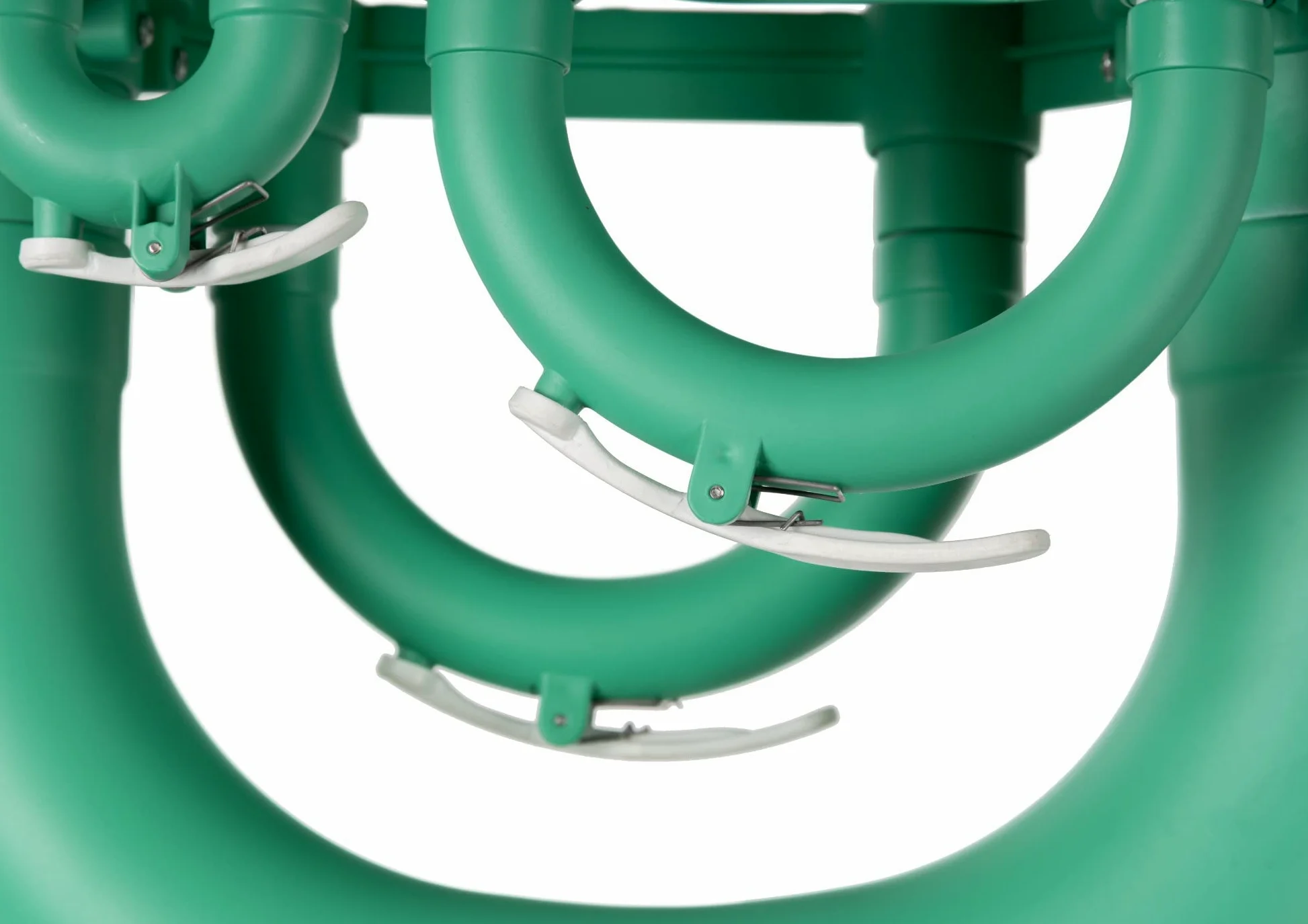 Classic Cantabile MardiBrass Euphonium Bb en plastique - 4 pistons en aluminium - seulement 2,2 kg léger - avec embouchure et housse - vert mat