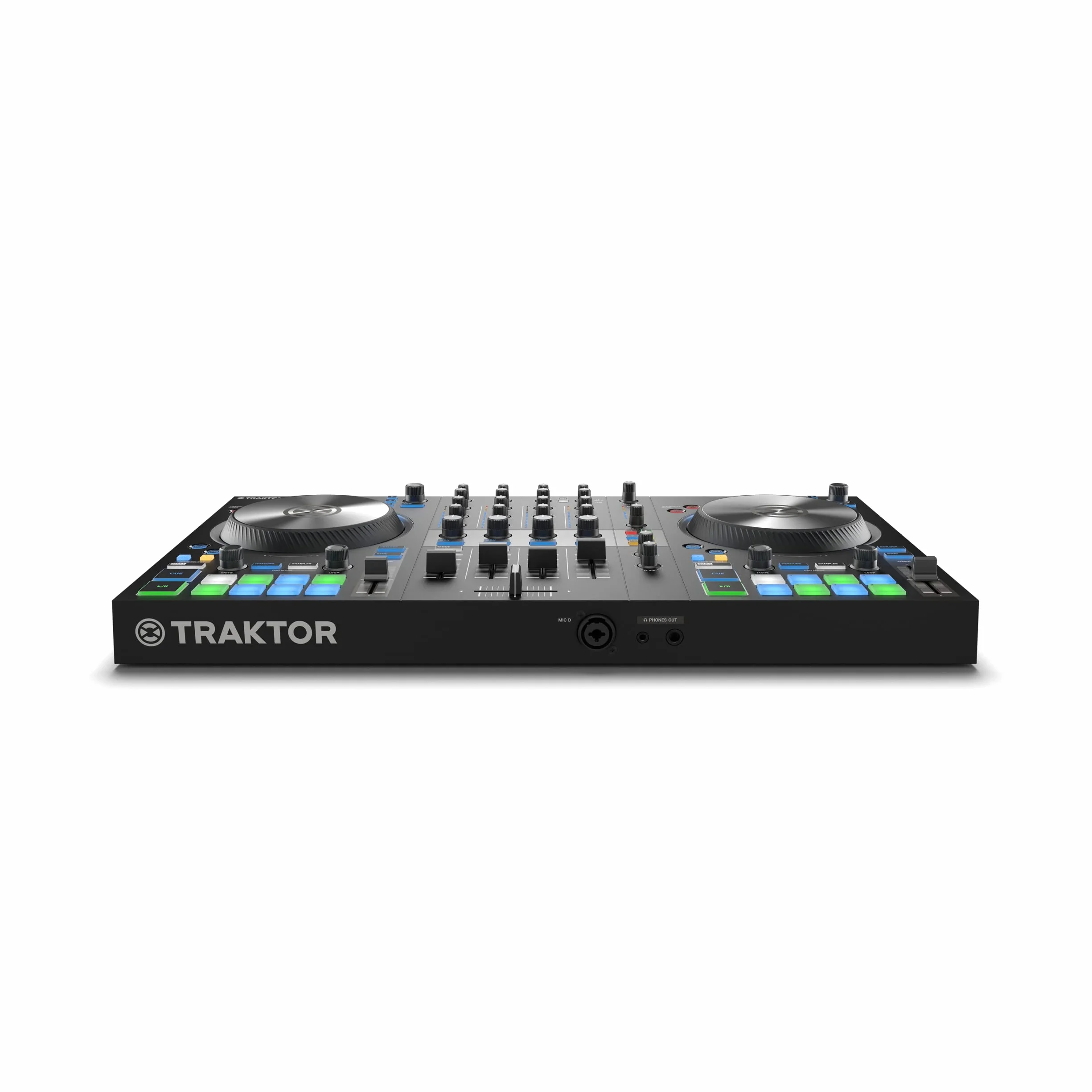 Native Instruments Tracteur Kontrol S3 Contrôleur DJ 4 canaux 16 pads Carte son intégrée Tracteur Pro 4