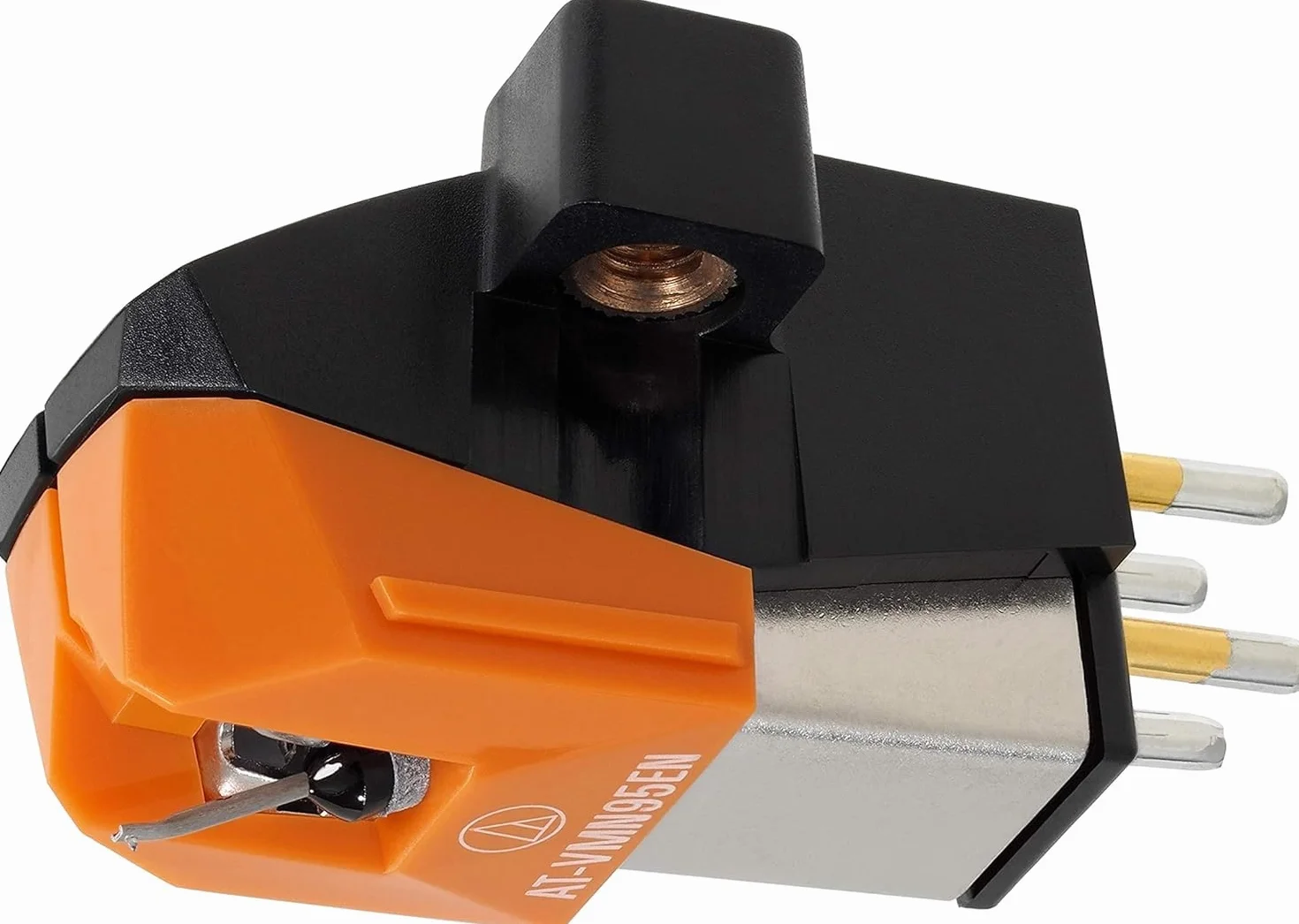 Audio-Technica AT-VM95EN Cellule Stéréo Elliptique Nude Série VM95 Orange