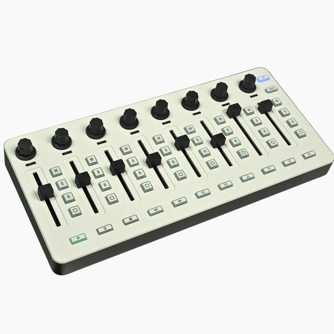 M-Vave SMC Mixer - Contrôleur/mixeur MIDI Bluetooth sans fil avec 8 encodeurs, alimenté par batterie et USB