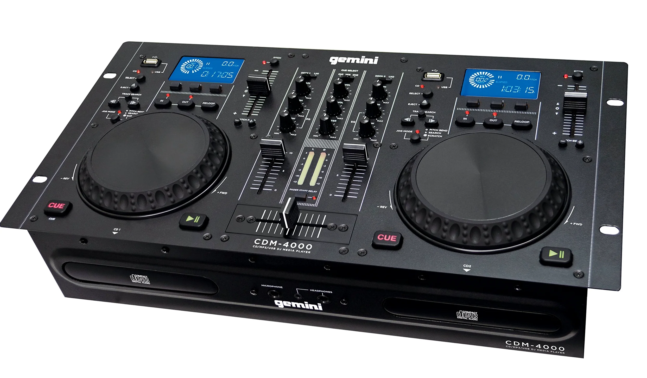 Console de mixage double cd/mp3. gemini