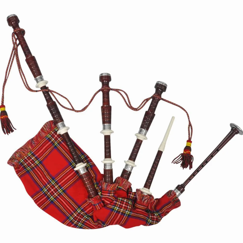 Générique Cornemuse écossaise Great Highland Tartan Rouge Royal Steward,Arts & Loisirs,Loisirs & Arts créatifs,Instruments de Musique,Cornemuses,Rouge,1.98 KG,70043