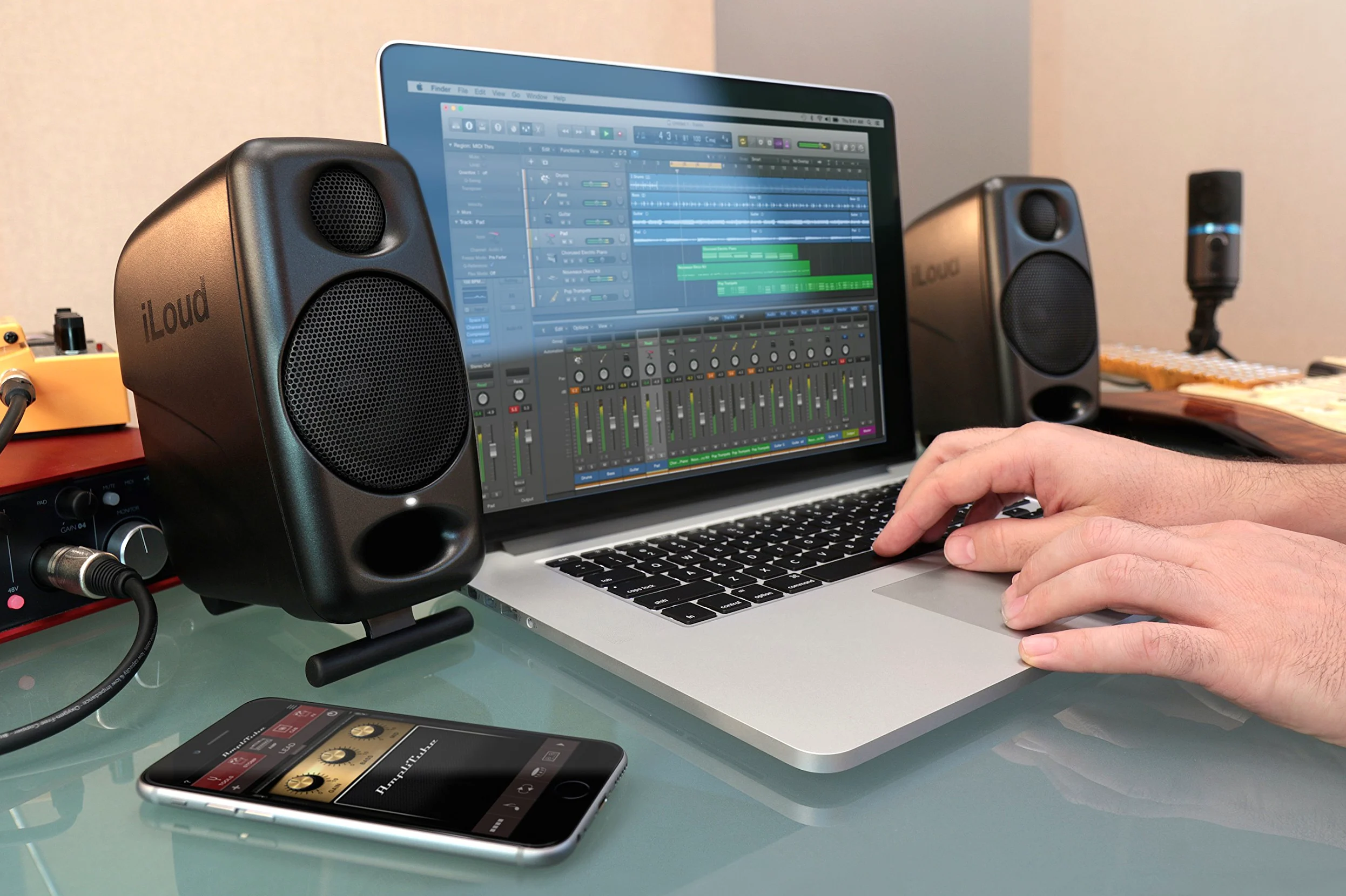 IK Multimedia iLoud Micro Monitor Speaker, Black