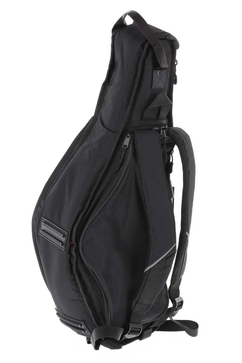 GEWA sac de transport Premium pour saxophone alto - Cordura 600 Denier - Résistant à la déchirure et à l'eau - Rembourrage de 30 mm - Poche pour le bocal - Noir