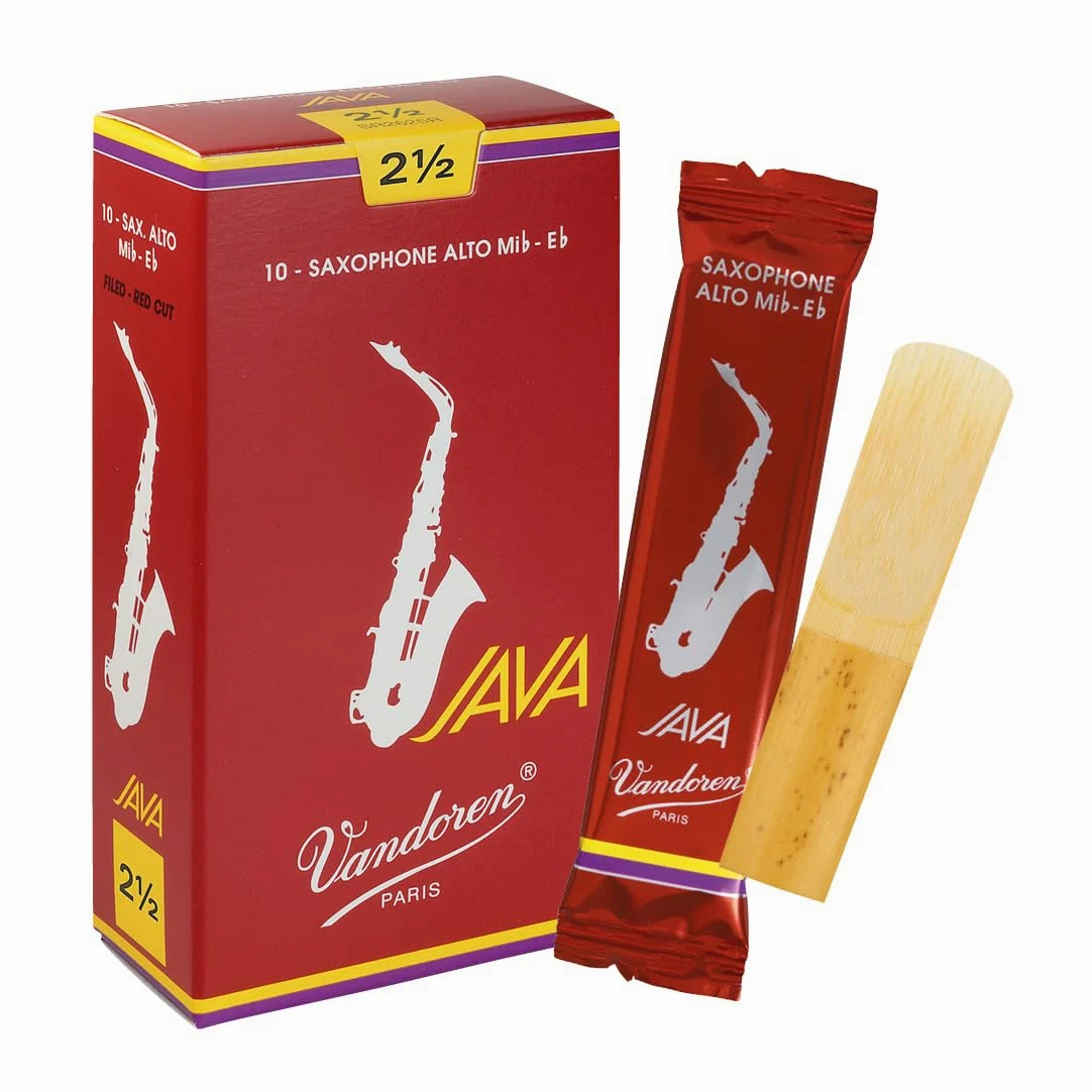Anche Vandoren pour saxophone alto Java Filed Red Puissance : 2 1/2
