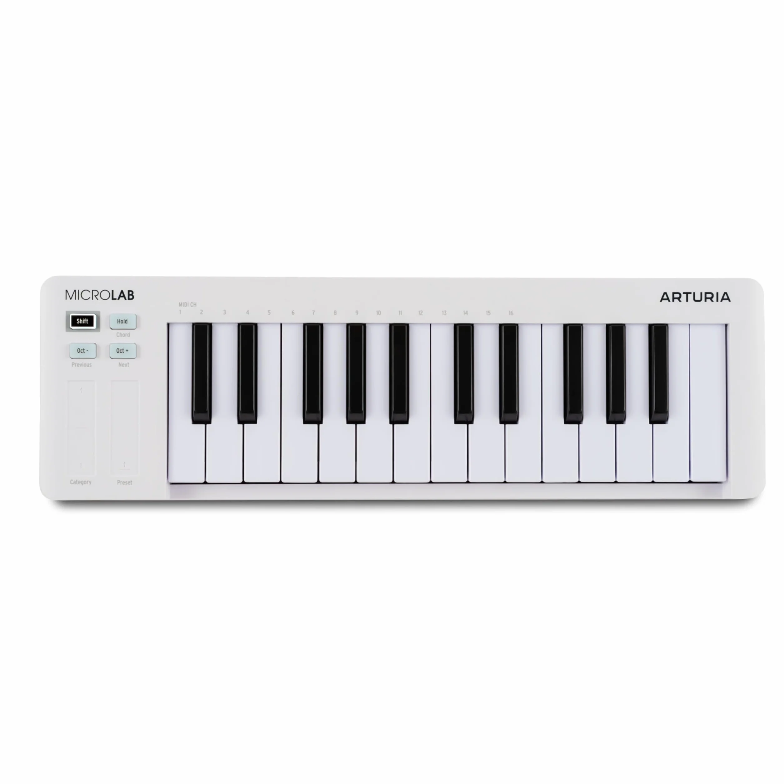 Arturia MicroLab Mk3 White - clavier midi
