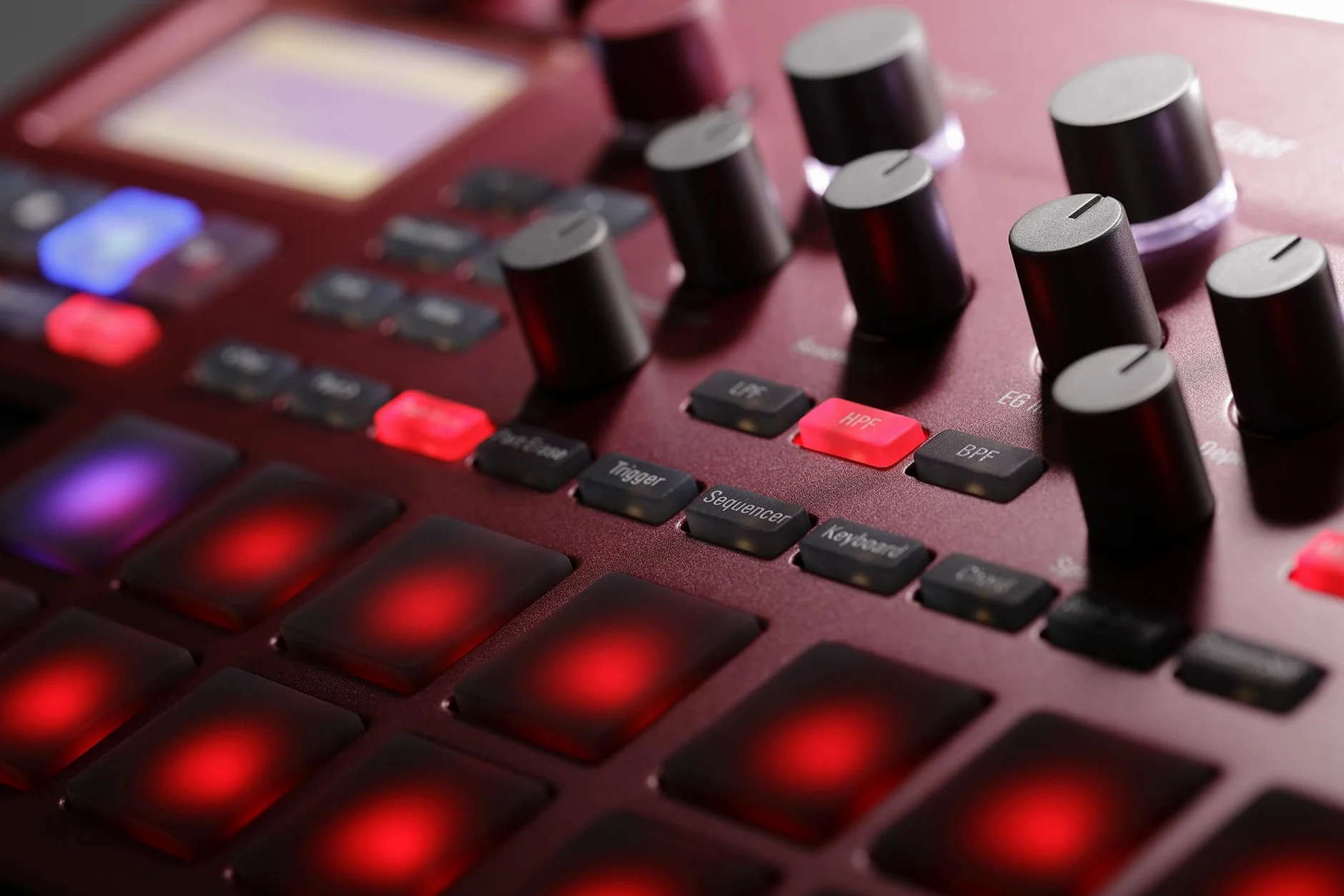 Korg ESX2 Electribe Sampler Production Station - Rouge