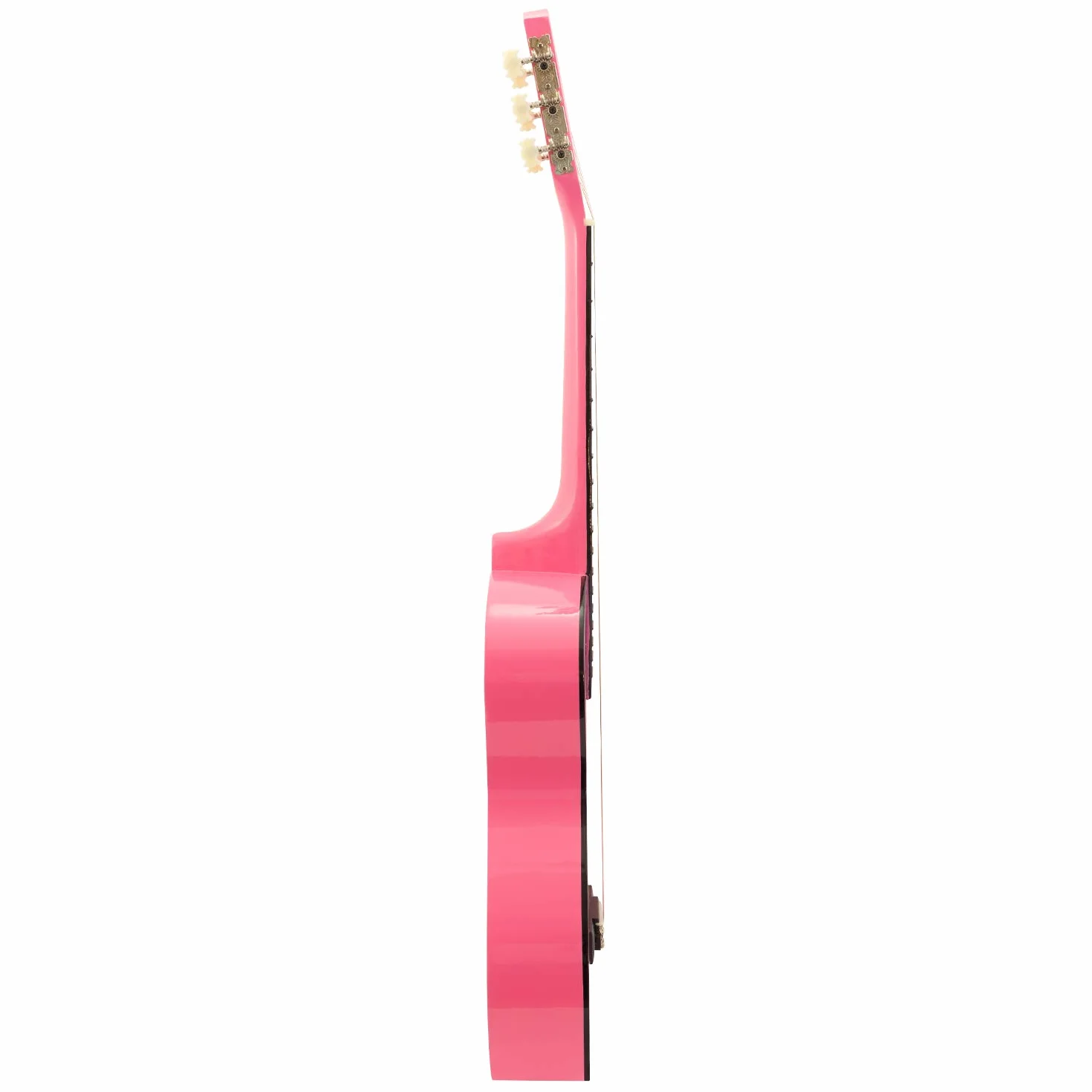 Mad About MA-CG09 Guitare Classique avec Étui de Transport, Sangle, Médiator et Cordes de Rechange, de Taille 1/2, Rose