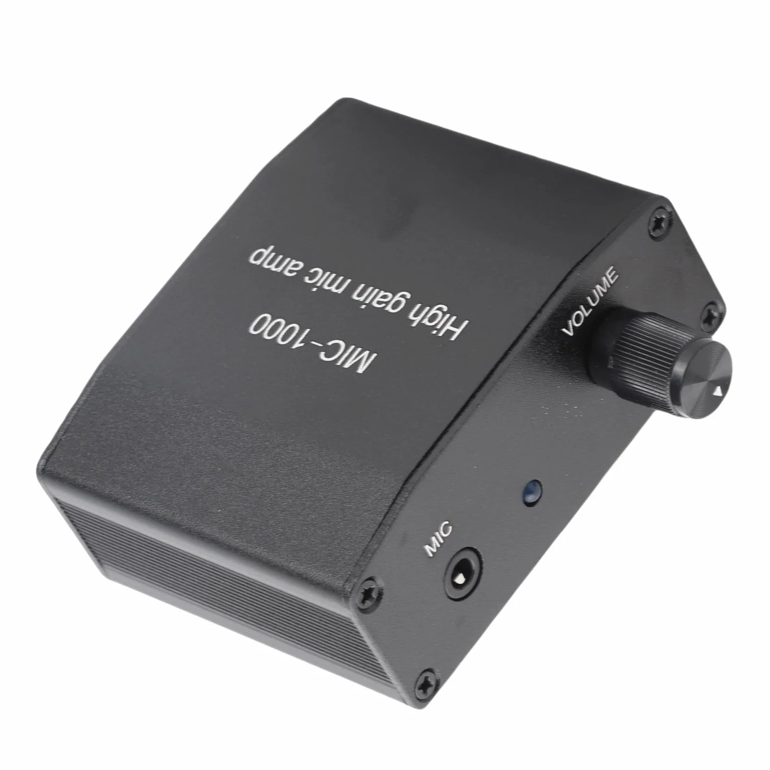 Source et Conditionnement Microphone Amplificateur Micro pour Ampli Audio Haut Gain 1000 Fois Amplification Kit D'accessoires Préamplis